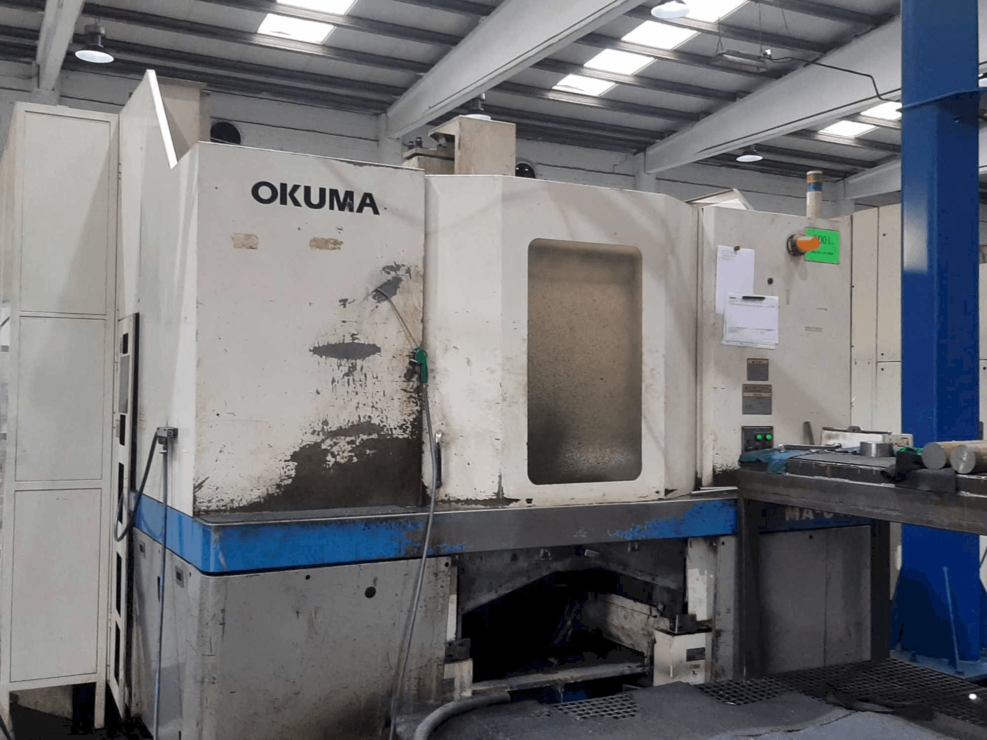 Okuma MA-60HB Mašinos vaizdas iš priekio