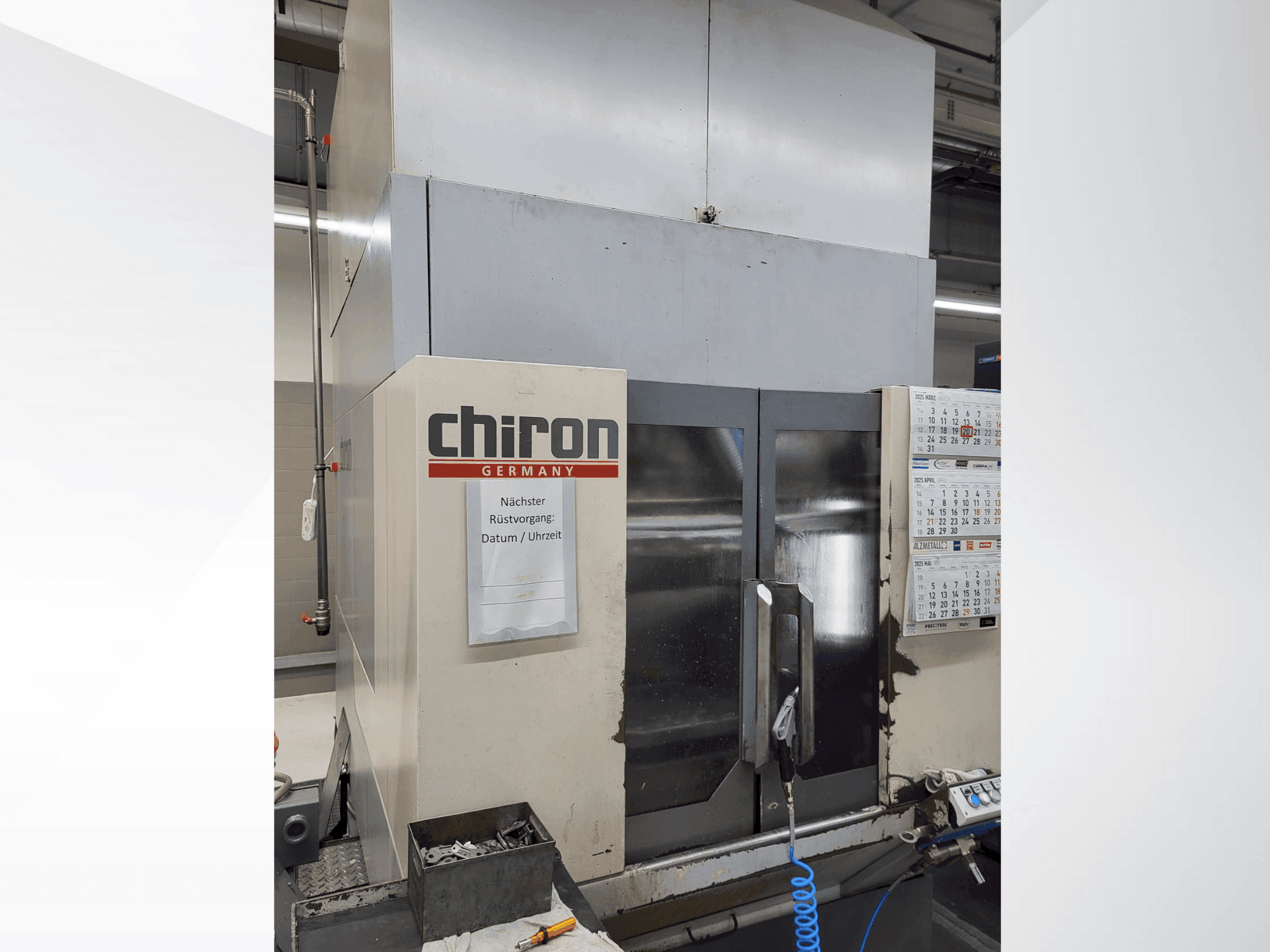 CHIRON FZ 18 W Mašinos vaizdas iš priekio