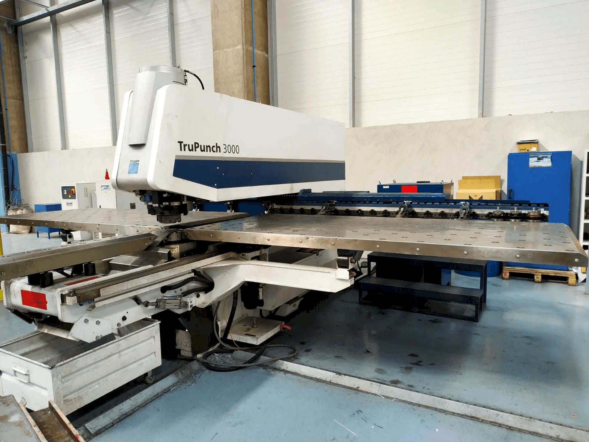 Trumpf TruPunch 3000 Mašinos vaizdas iš priekio