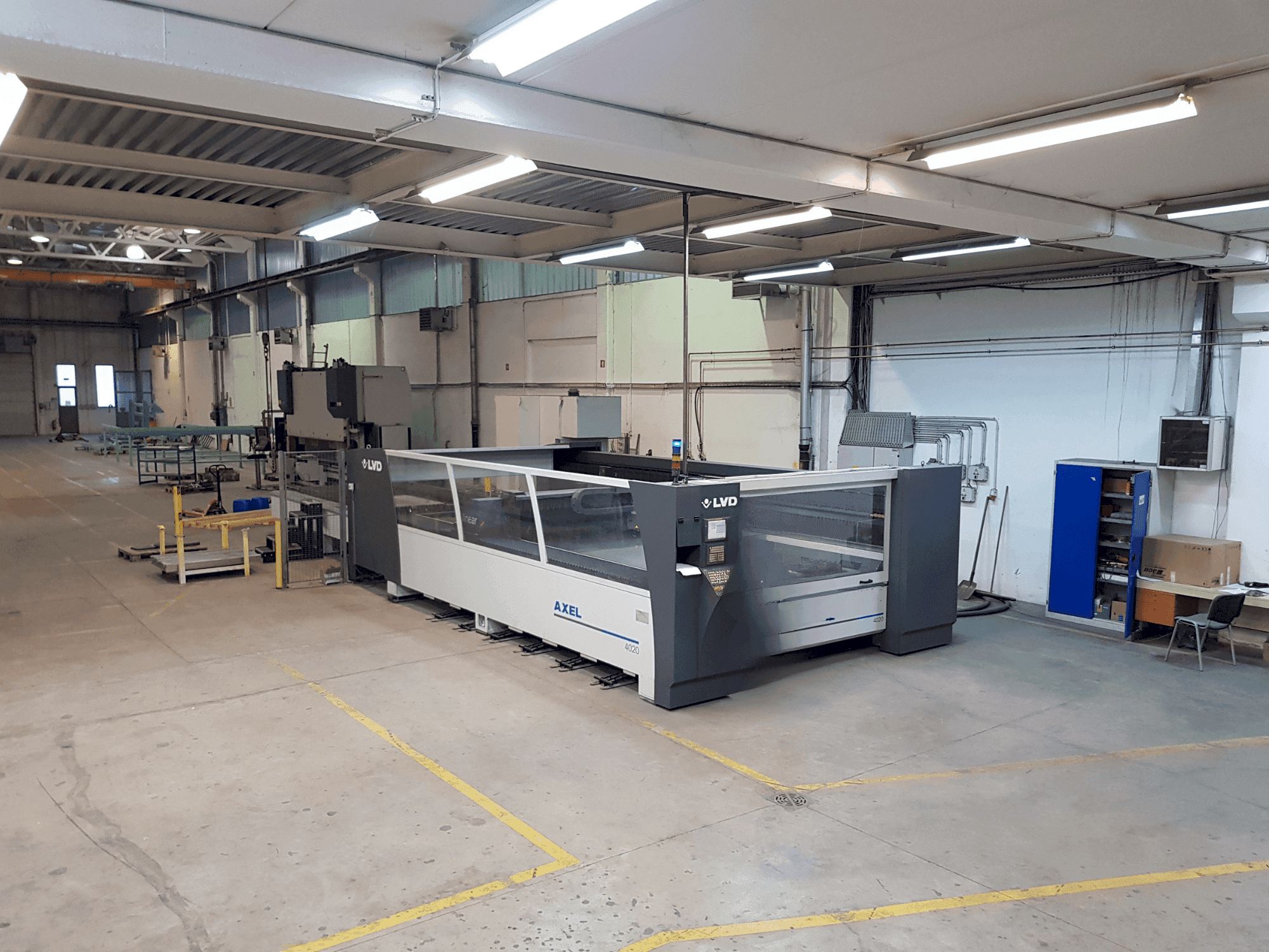 LVD Axel 4020 Mašinos vaizdas iš priekio