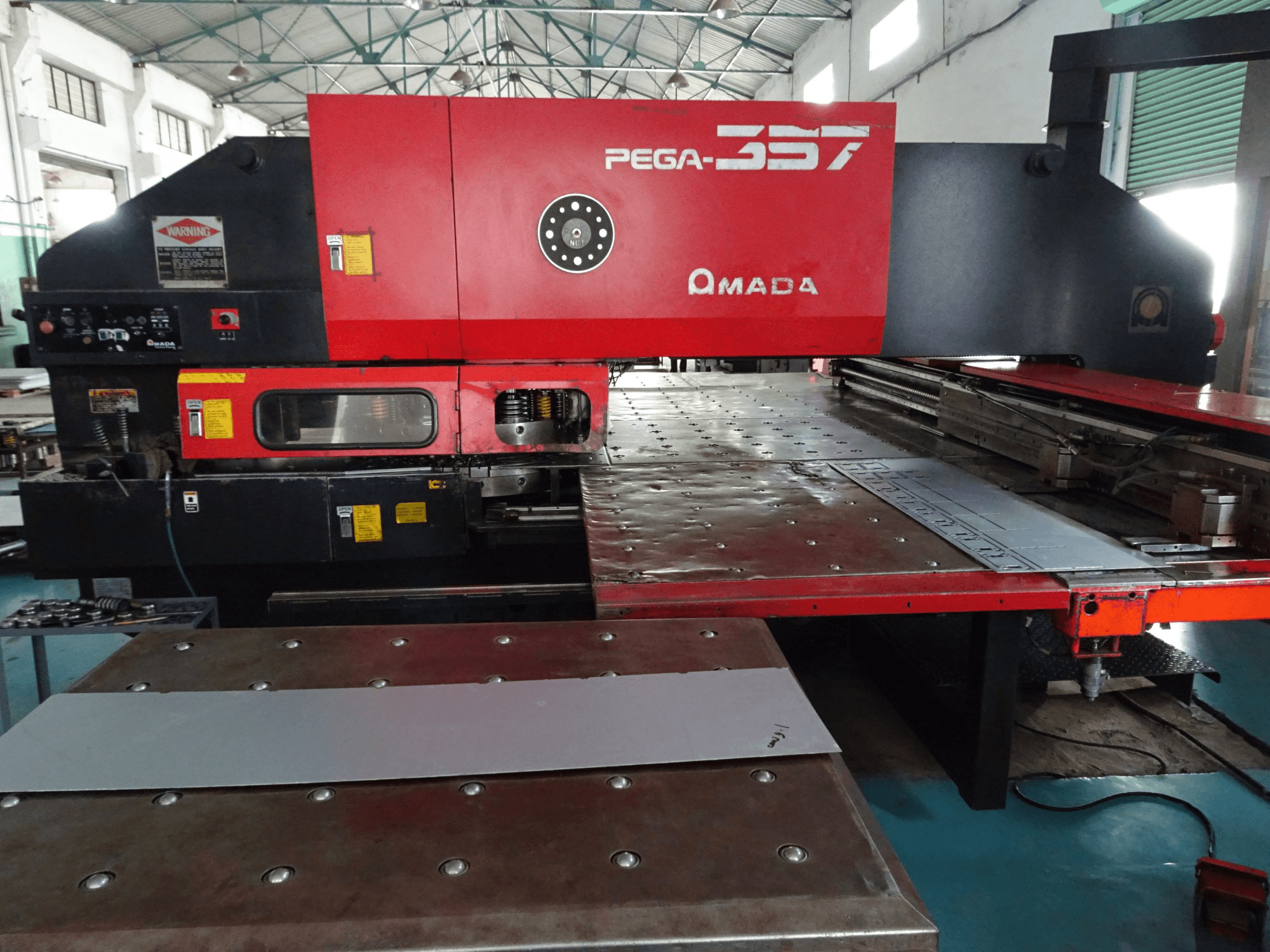 Front view 1 of AMADA PEGA 357 Machine