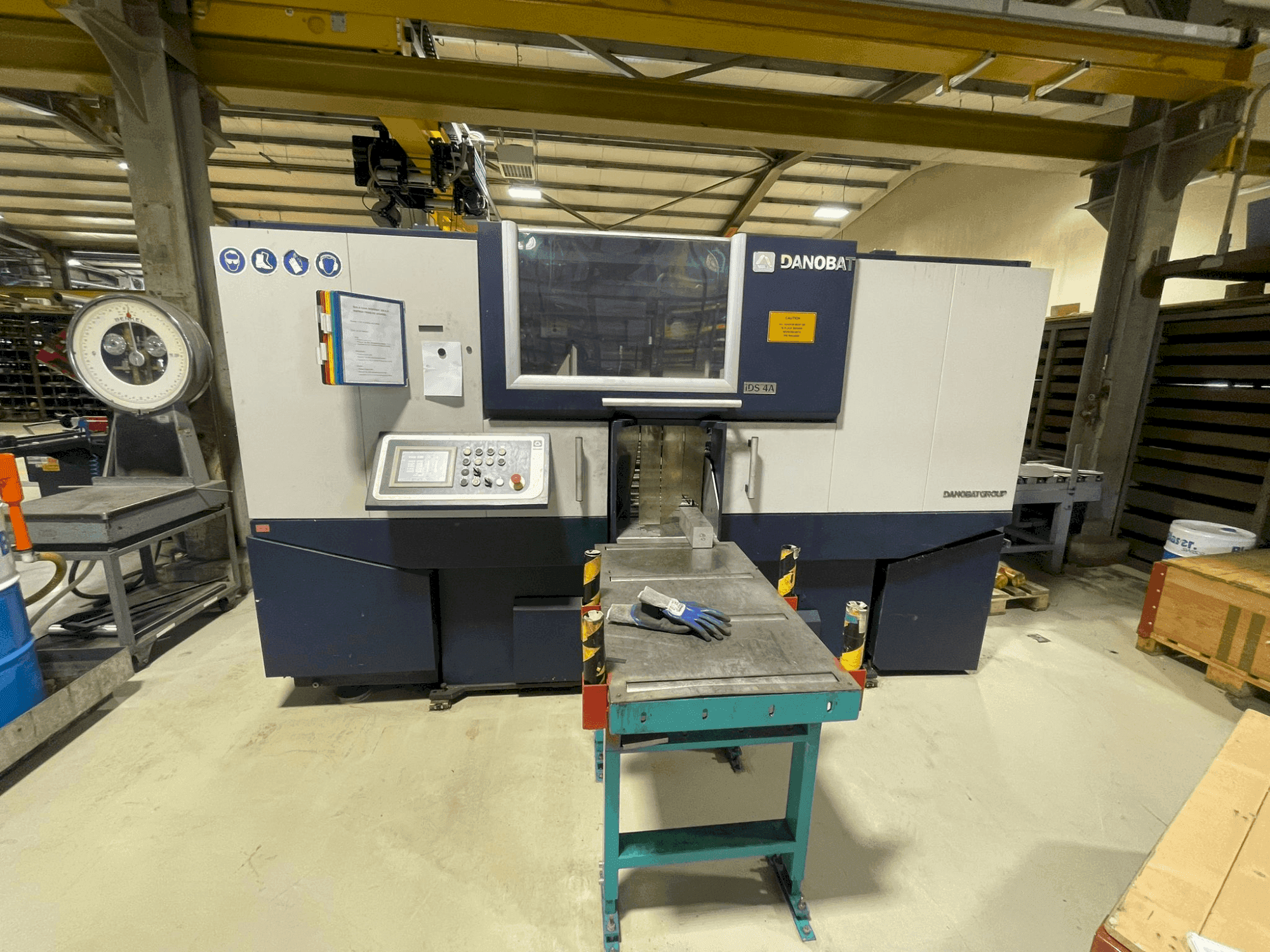 DANOBAT IDS 4A Mašinos vaizdas iš priekio