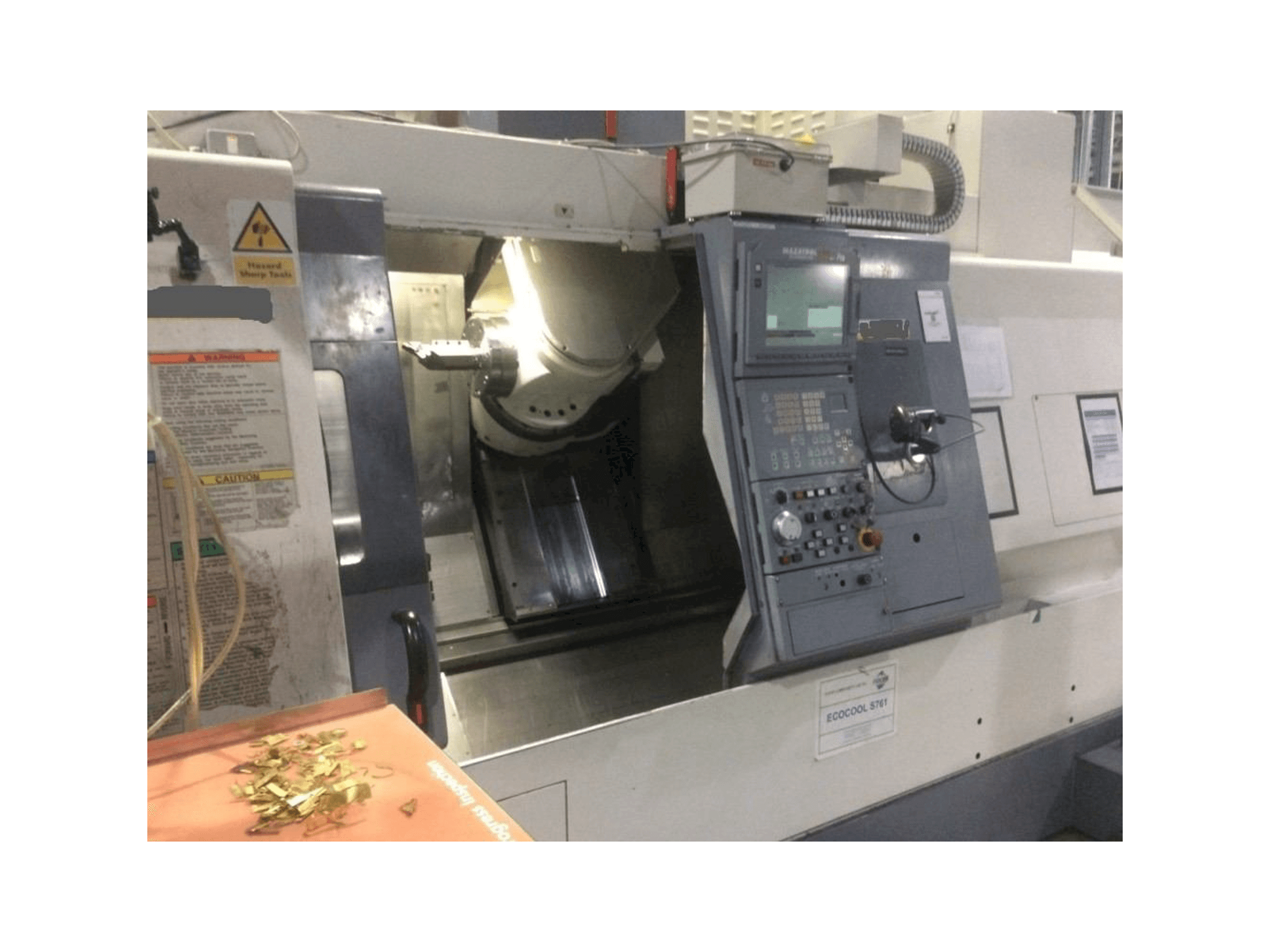 Mazak Integrex 200-3 Mašinos vaizdas iš priekio