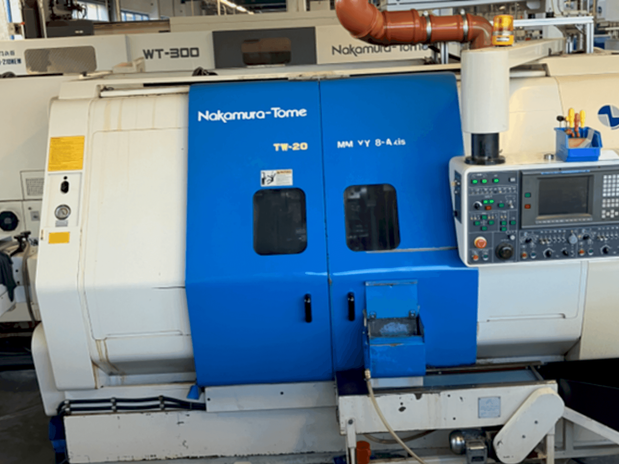 NAKAMURA-TOME TW-20 Mašinos vaizdas iš priekio
