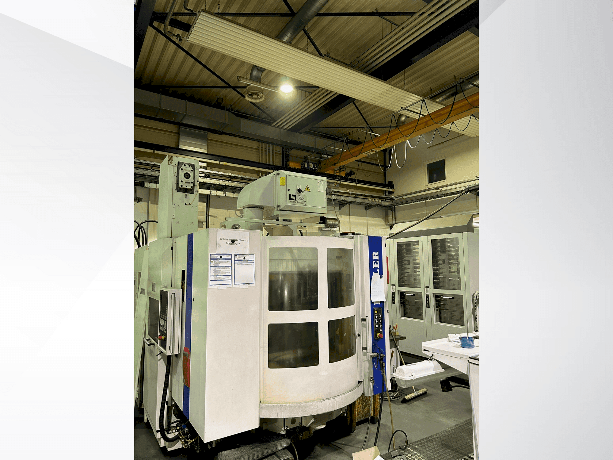 HELLER MC16 Mašinos vaizdas iš priekio