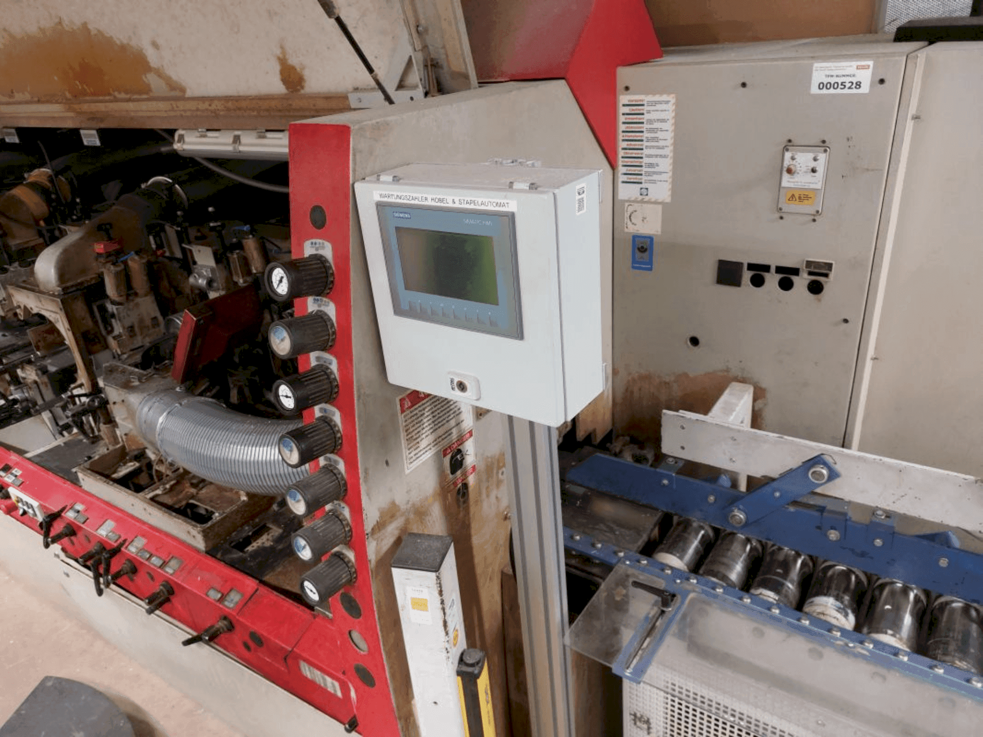 GABIANNI T-Module 80/1600 Mašinos vaizdas iš priekio