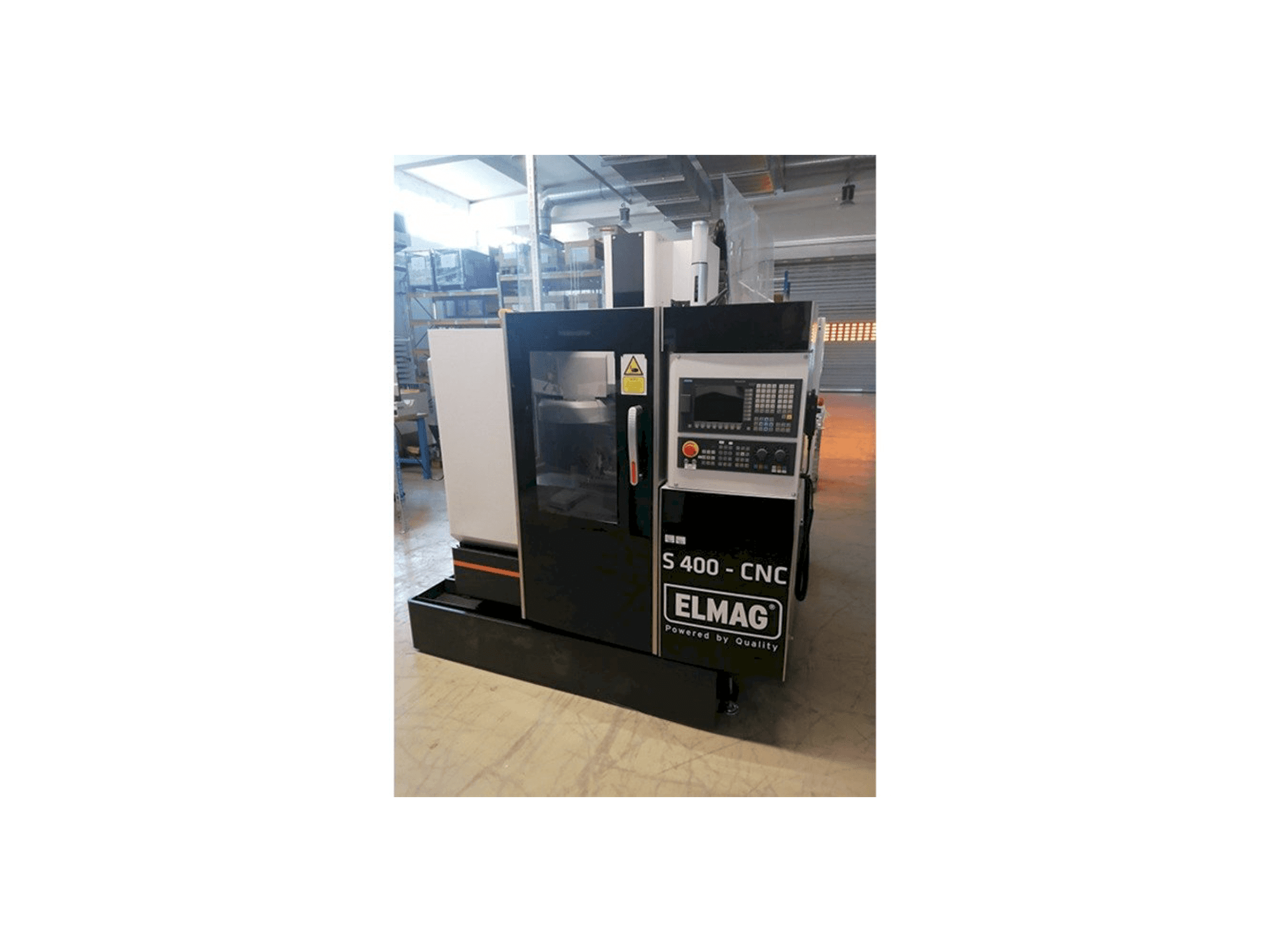 ELMAG S 400 CNC Mašinos vaizdas iš priekio