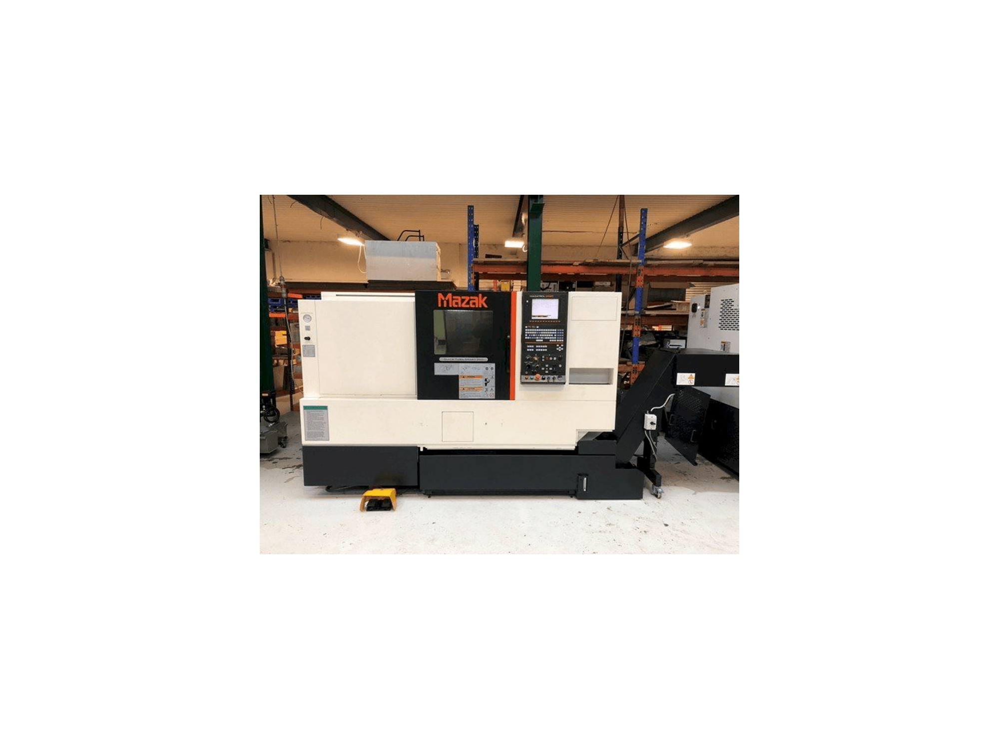 Mazak Quick Turn Smart 200 Mašinos vaizdas iš priekio