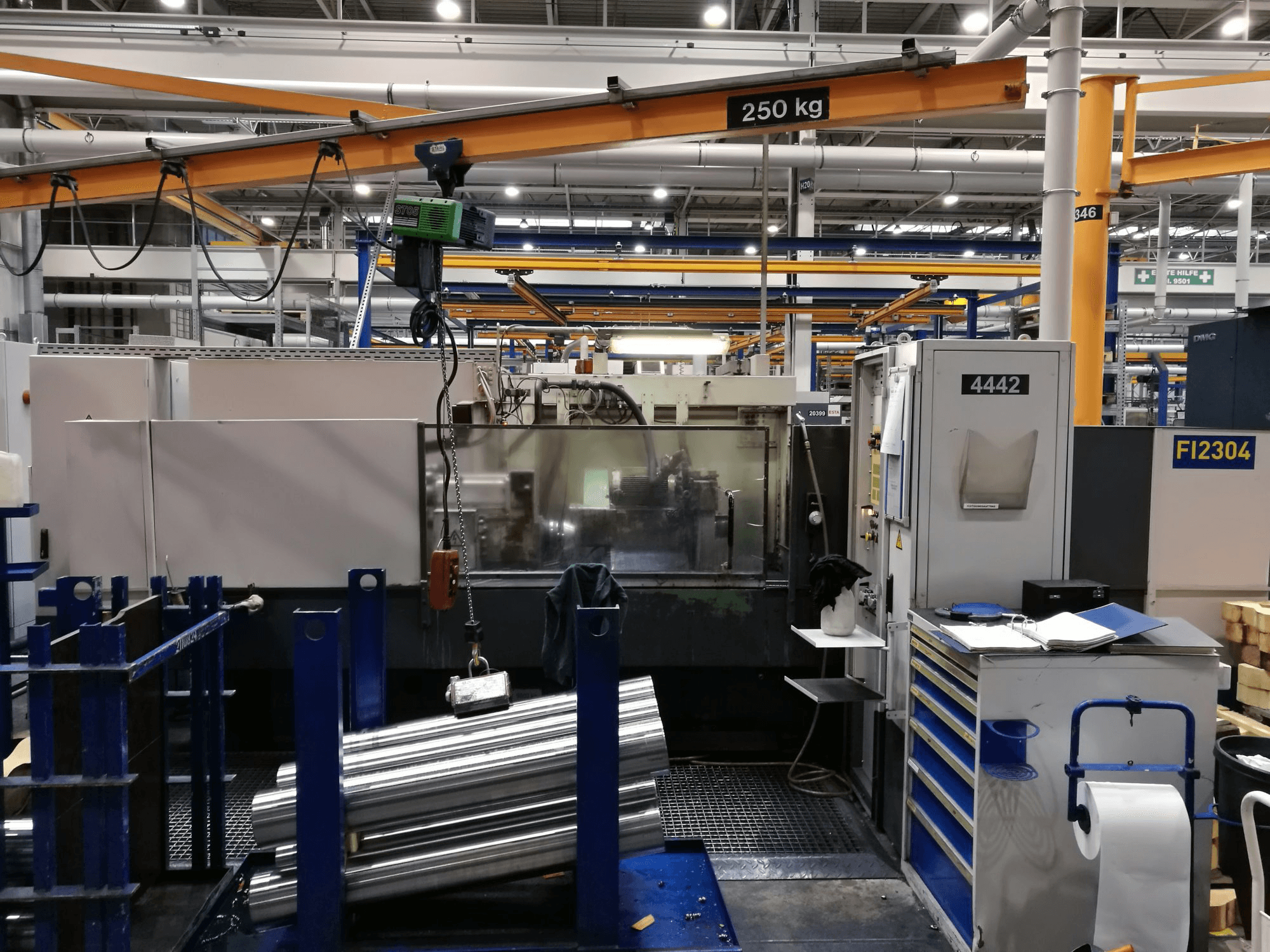 Fortuna FMU43D450/1600N45 Mašinos vaizdas iš priekio