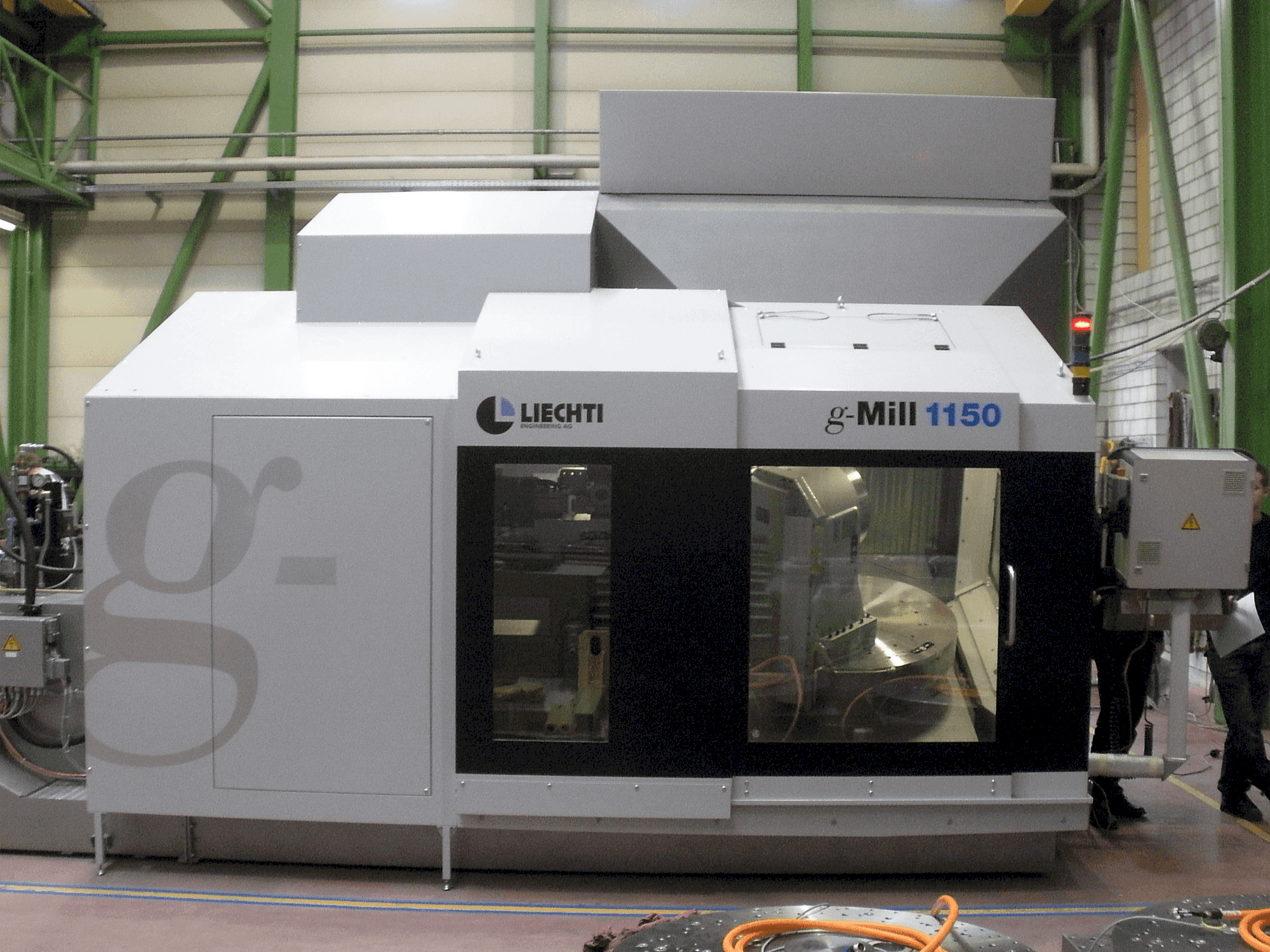 Liechti G-Mill 1150 Mašinos vaizdas iš priekio