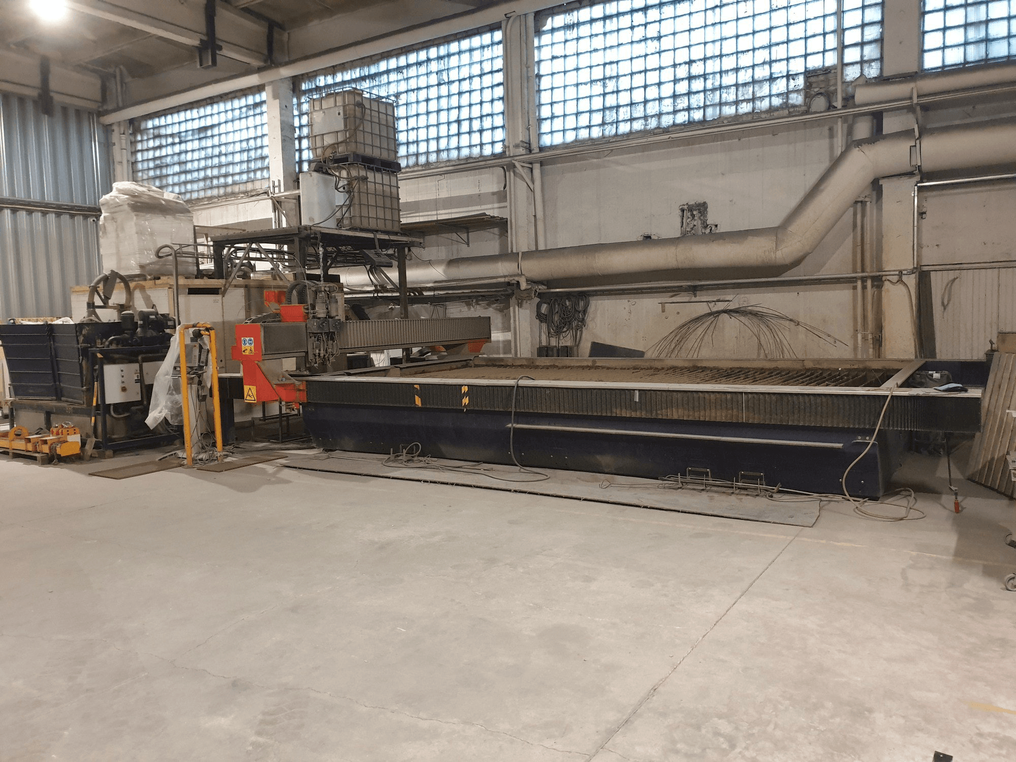 Bystronic Byjet Classic L 6030 Mašinos vaizdas iš priekio