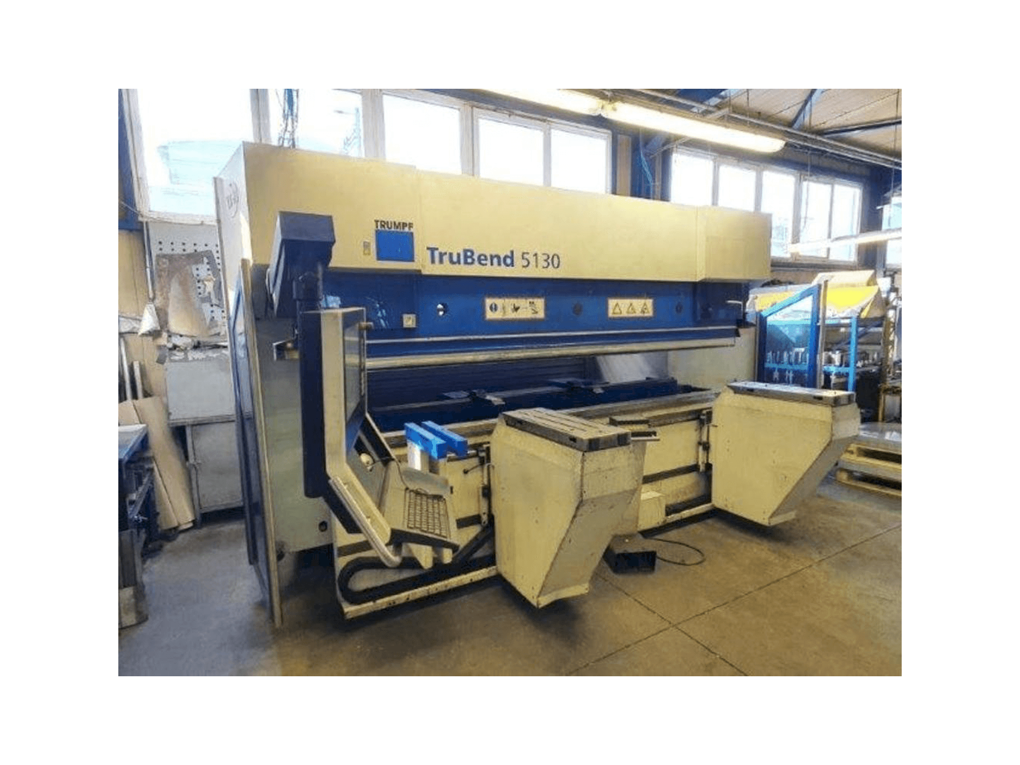 Trumpf TruBend 5130 Mašinos vaizdas iš priekio