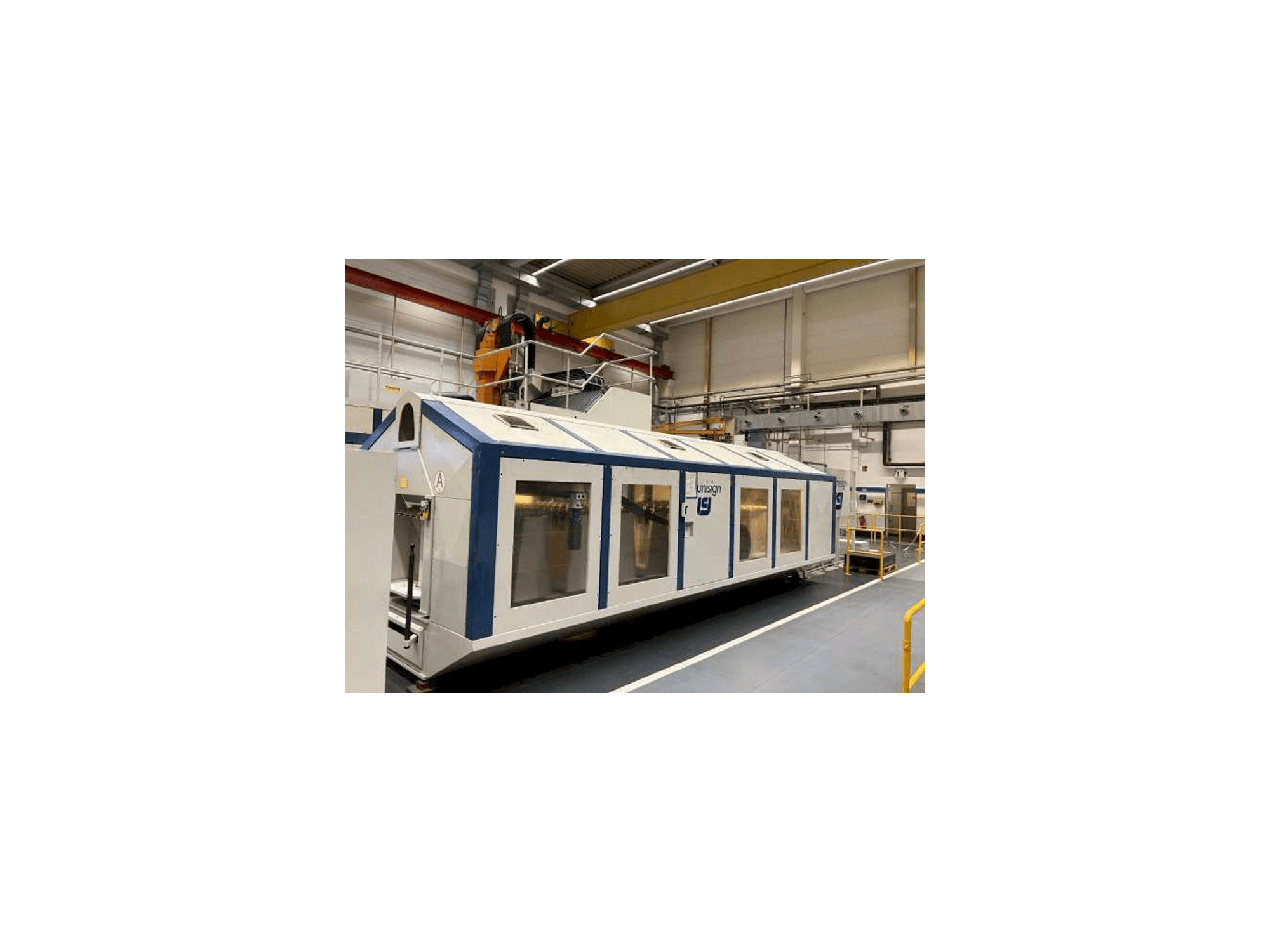 Unisign UNICOM 8 Mašinos vaizdas iš priekio