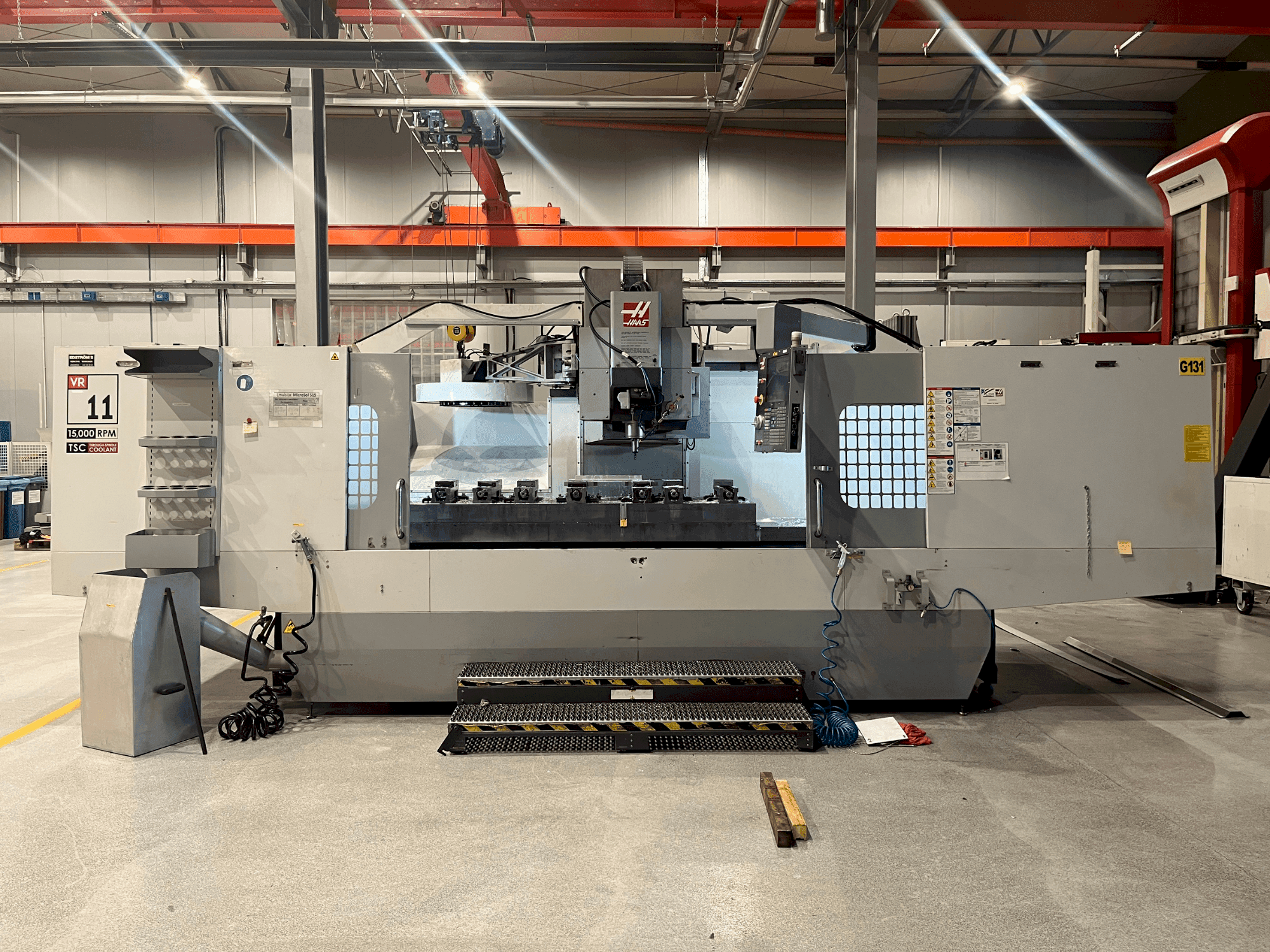 HAAS VR-11B Mašinos vaizdas iš priekio