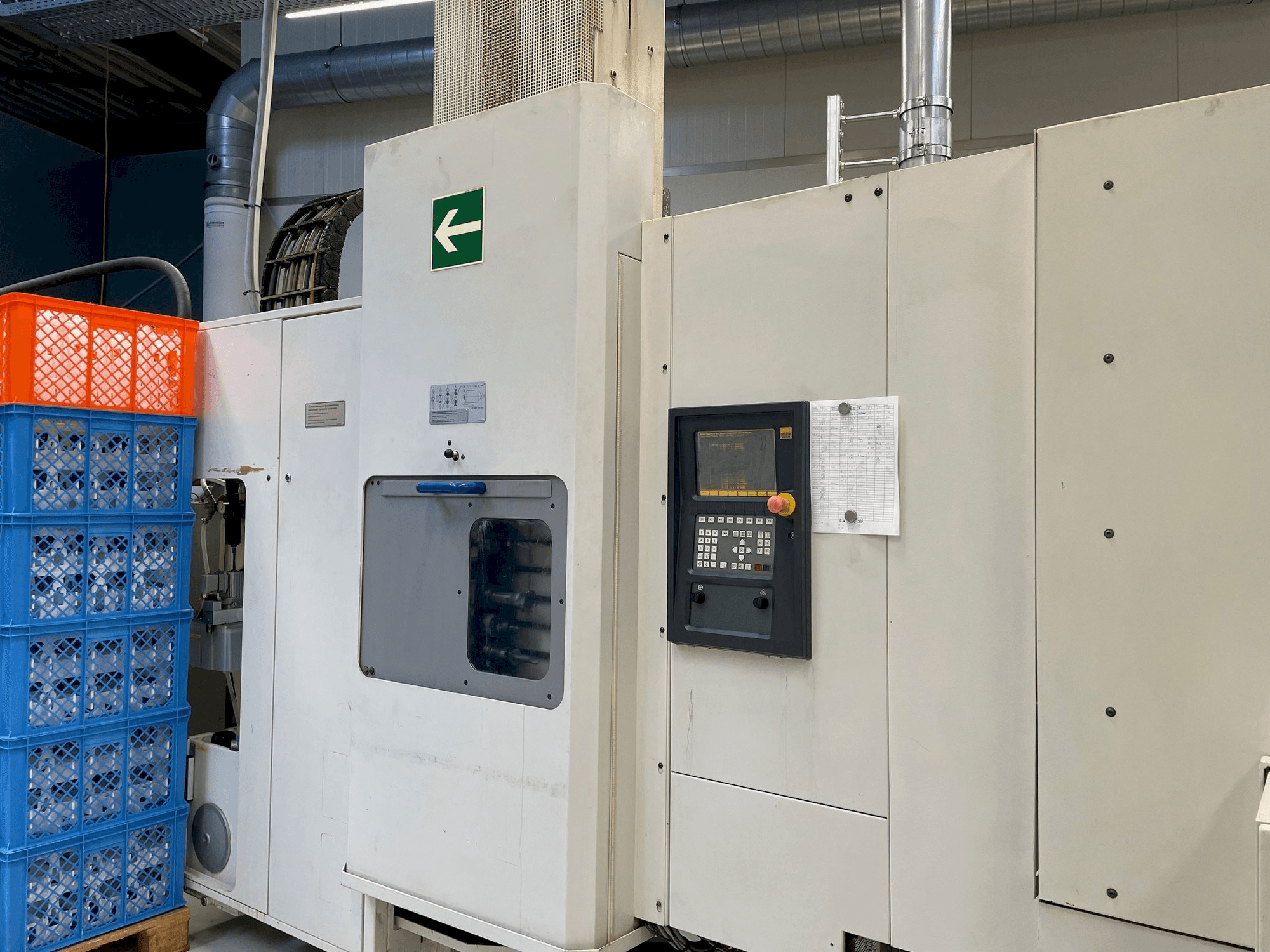 HELLER MC 16 Mašinos vaizdas iš priekio