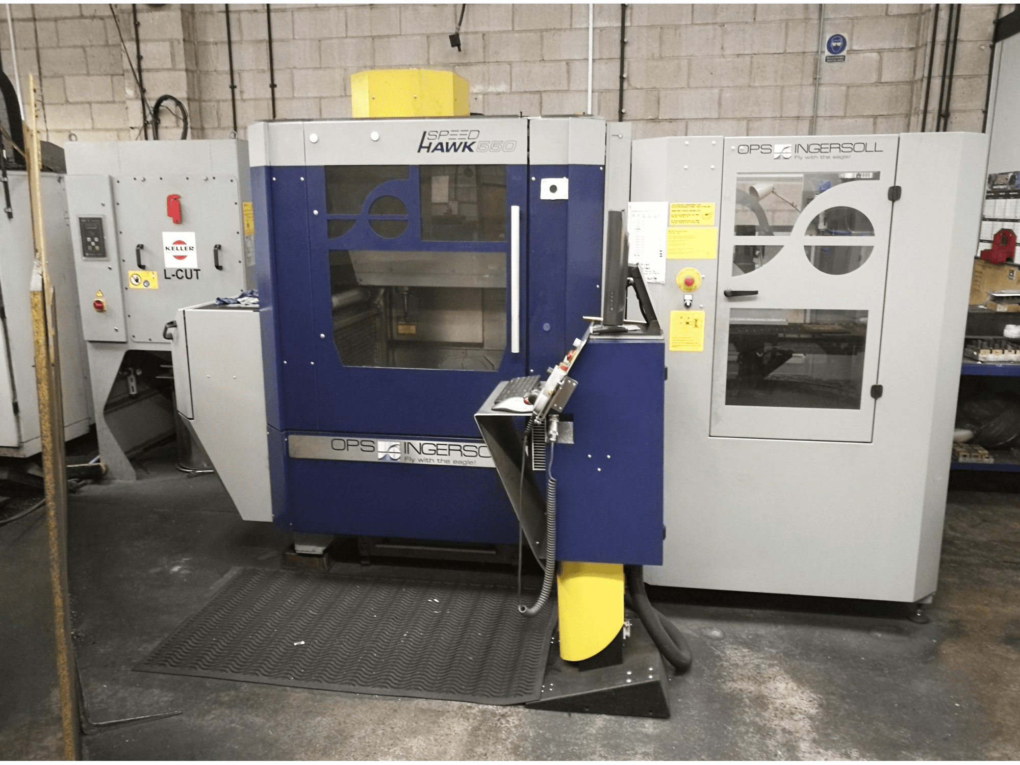 OPS-INGERSOLL Speed Hawk 550 Mašinos vaizdas iš priekio