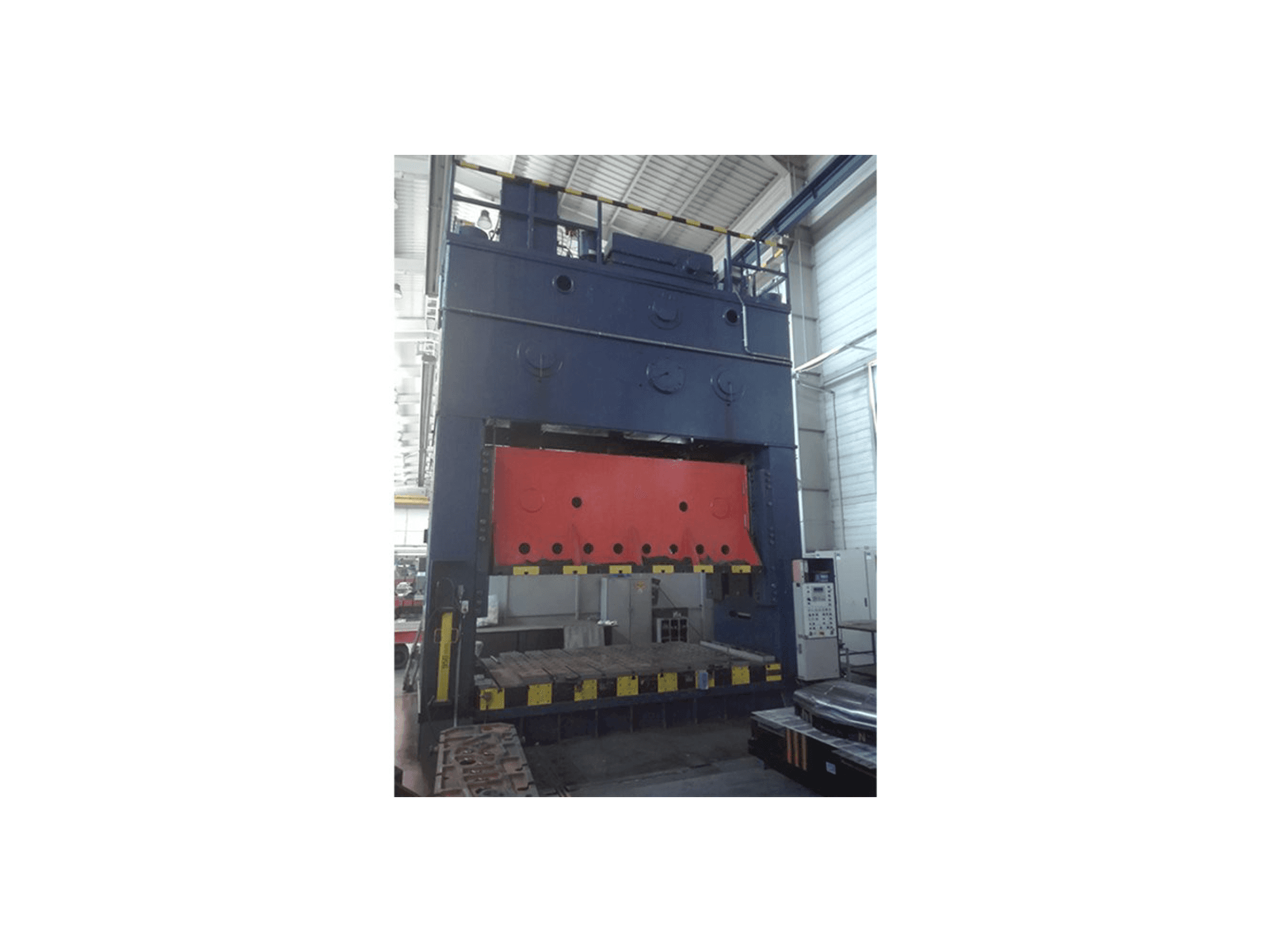 Erfurt PKZZ 1000/4000 Mašinos vaizdas iš priekio