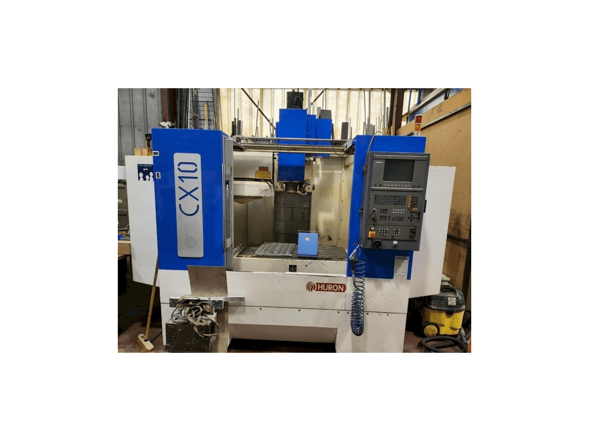 Huron CX10 Mašinos vaizdas iš priekio