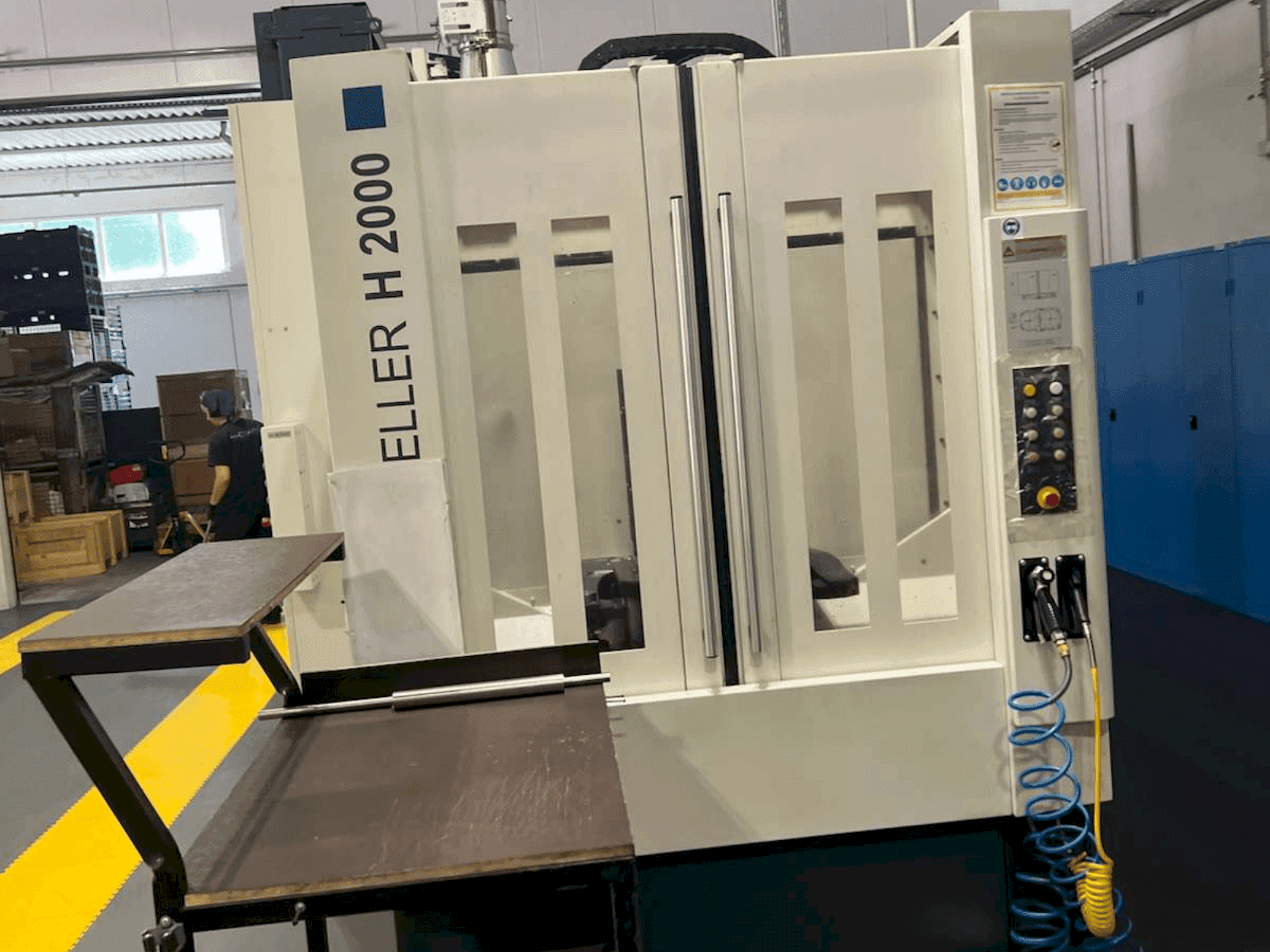 HELLER H2000 Mašinos vaizdas iš priekio