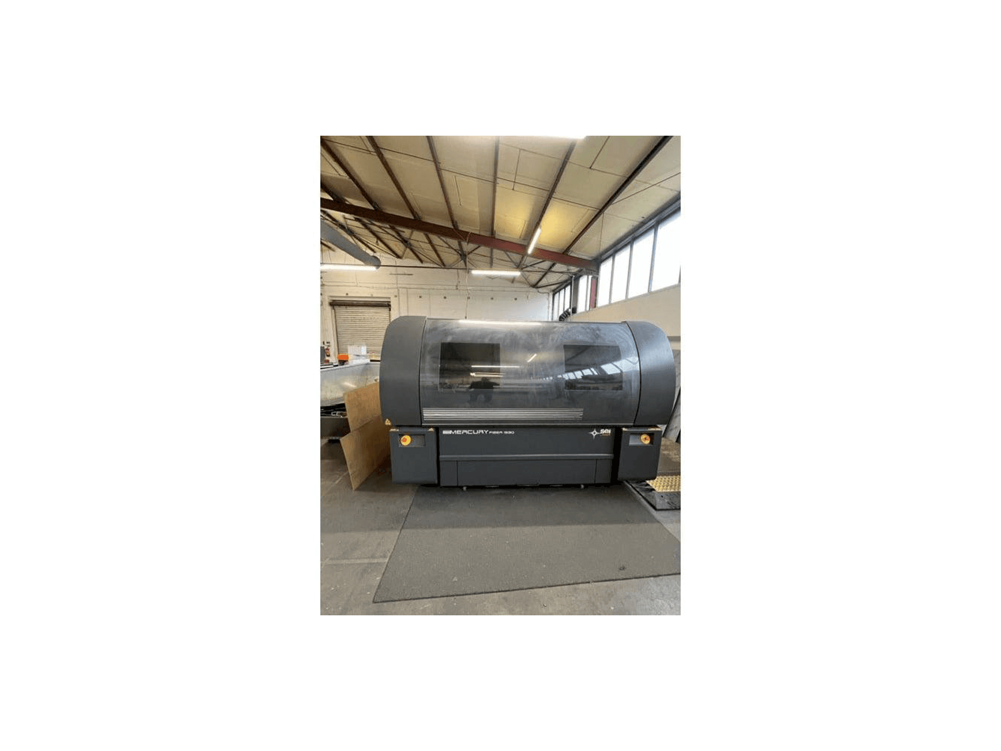 SEI Laser Mercury 1560 Mašinos vaizdas iš priekio