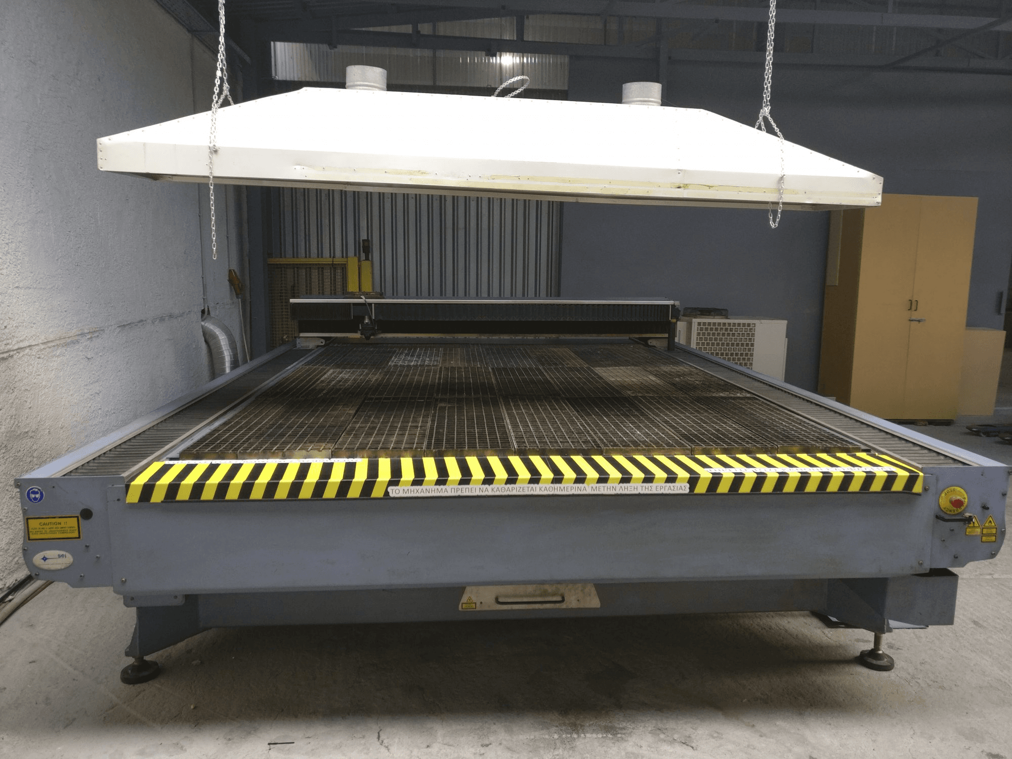 SEI Laser MERCURY 603 Mašinos vaizdas iš priekio