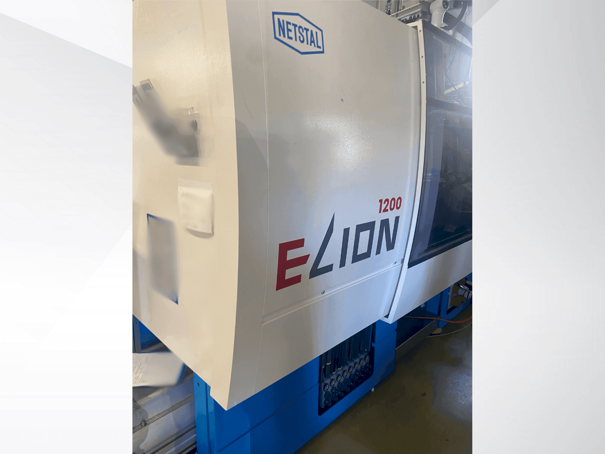 Netstal ELION 1200-270 Mašinos vaizdas iš priekio