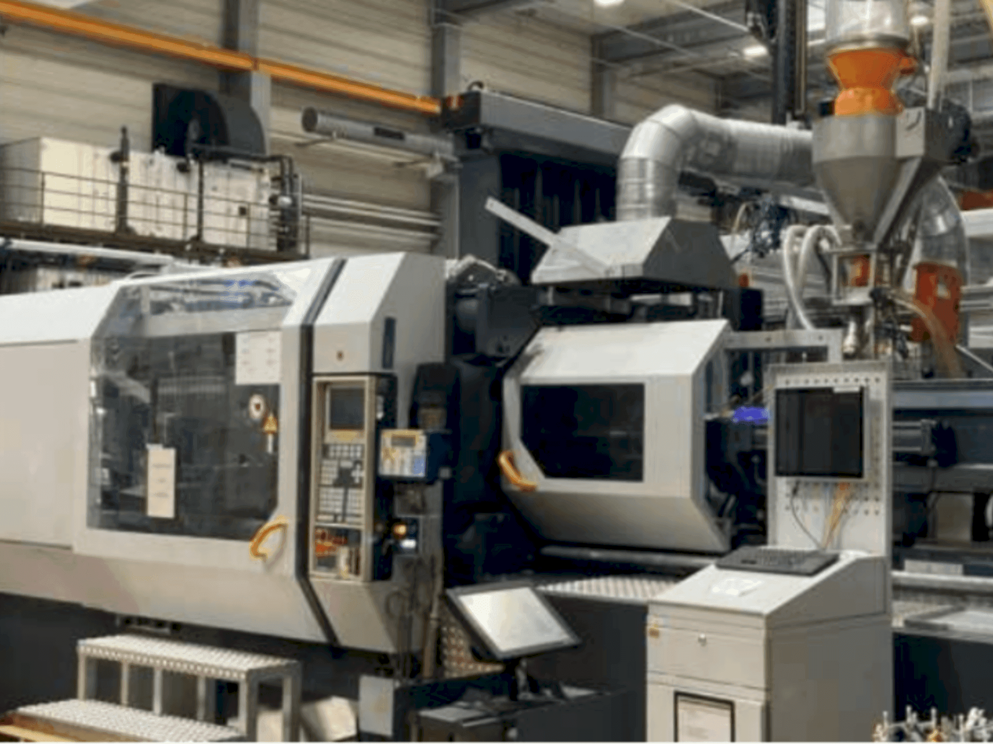 DEMAG Ergotech 5000-1450 Mašinos vaizdas iš priekio