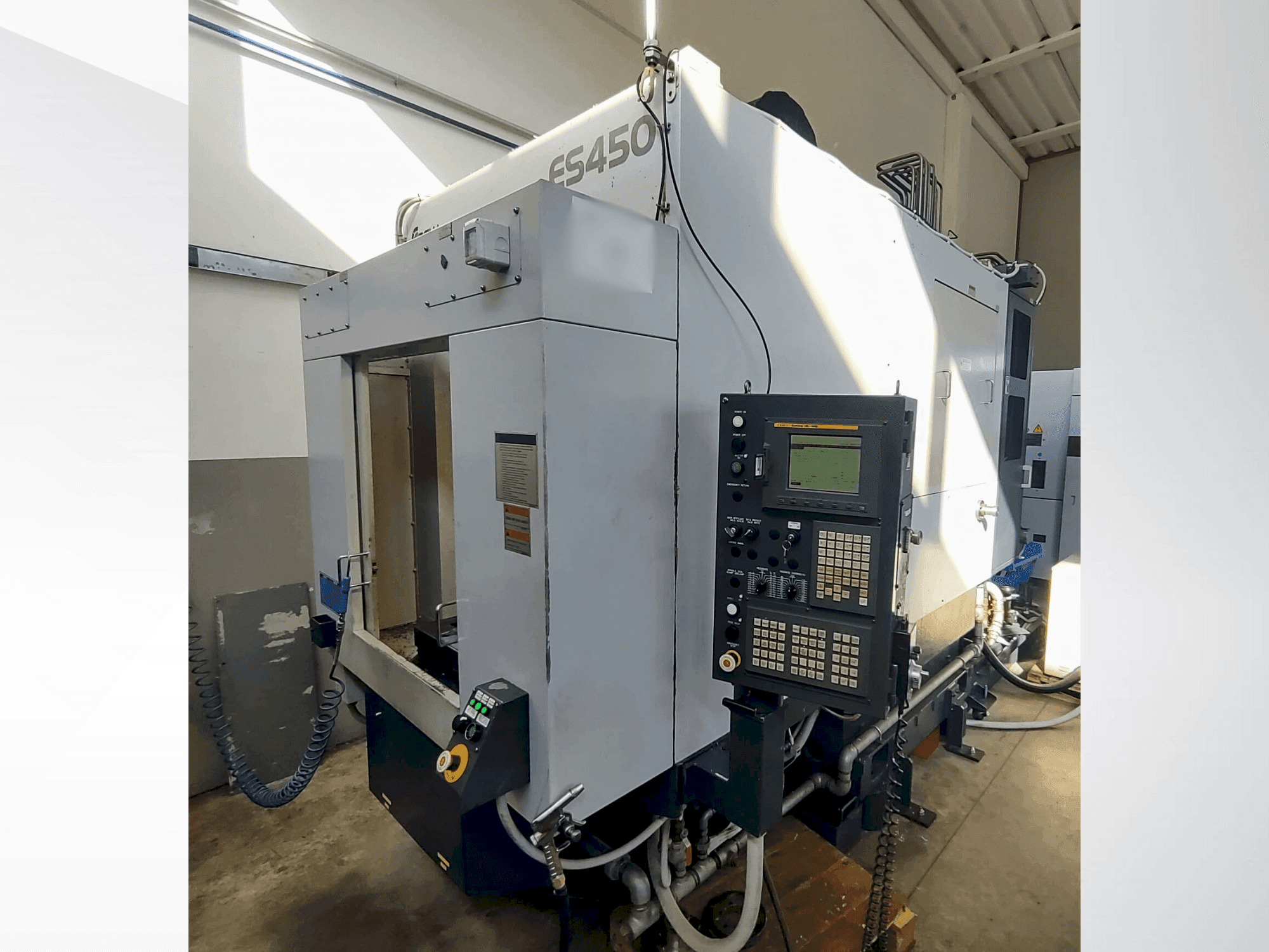 Enshu ES450 Mašinos vaizdas iš priekio