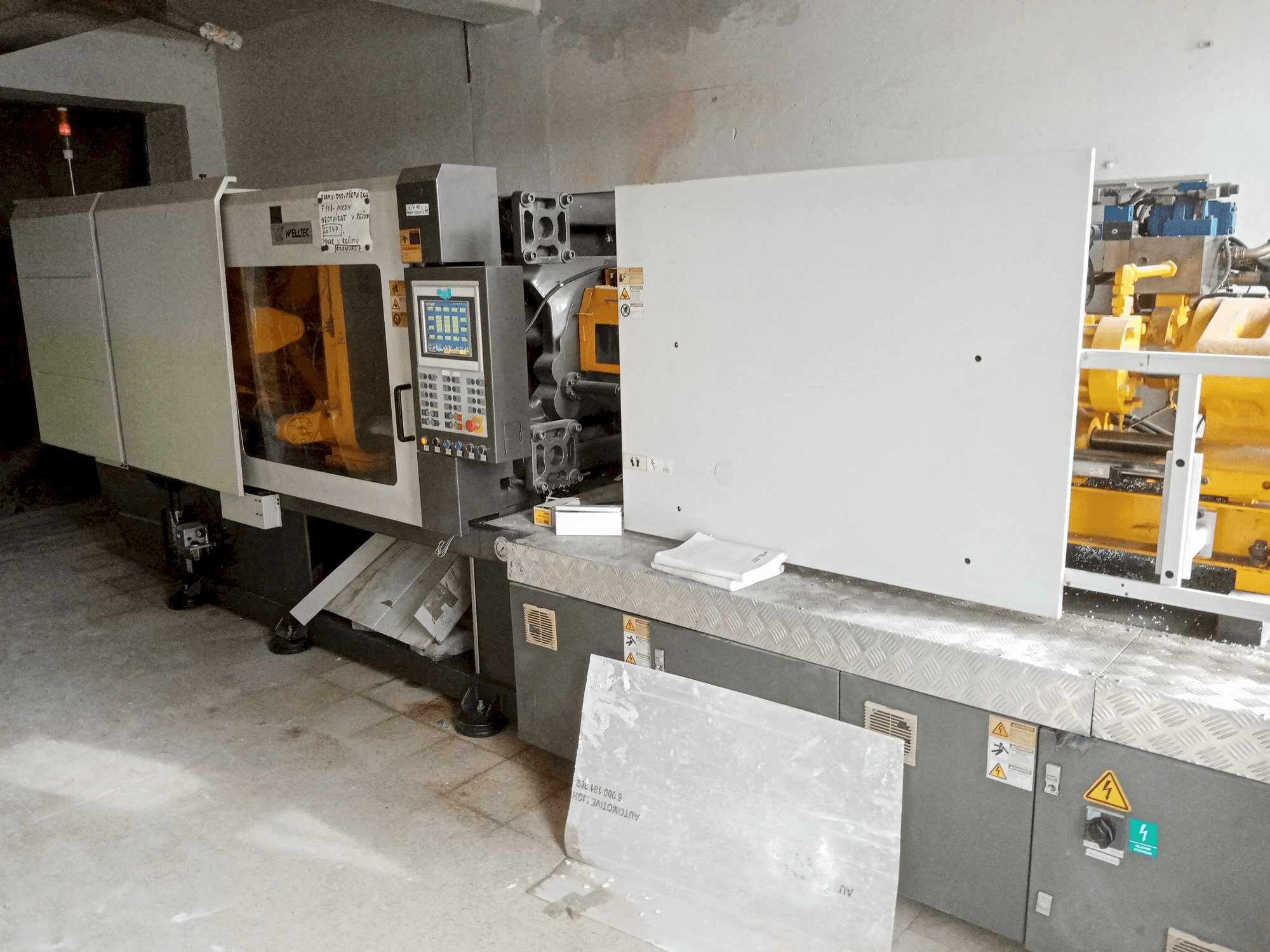 Welltec 320F2 Mašinos vaizdas iš priekio