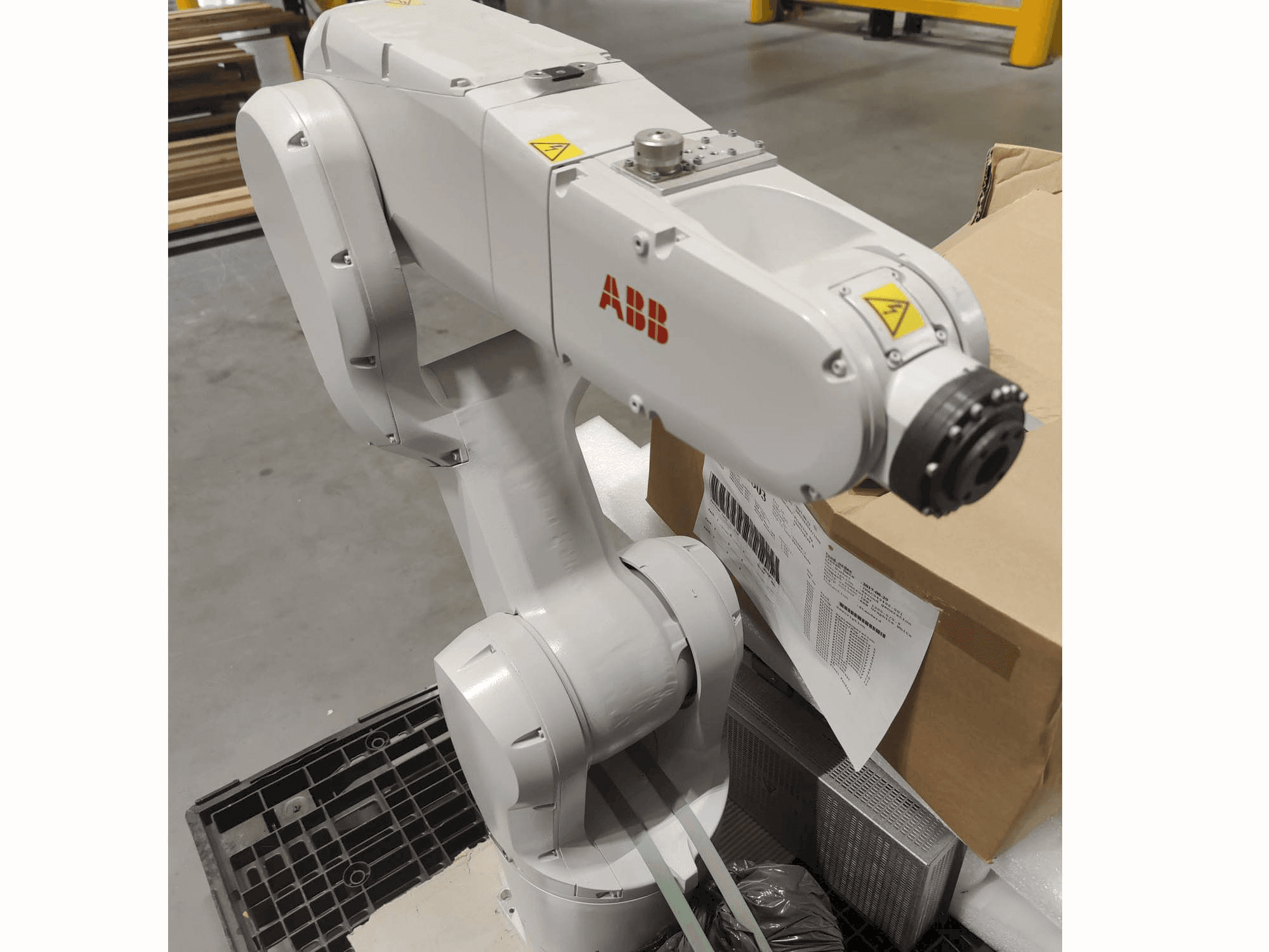 ABB IRB1200 Mašinos vaizdas iš priekio