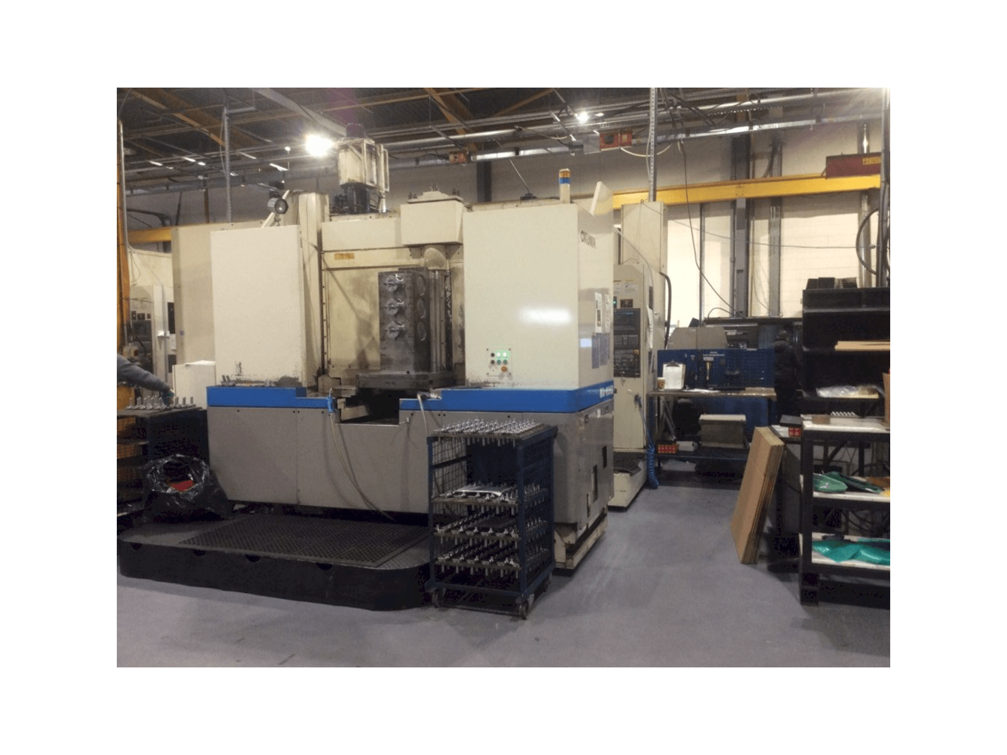 Okuma MA-60HB Mašinos vaizdas iš priekio