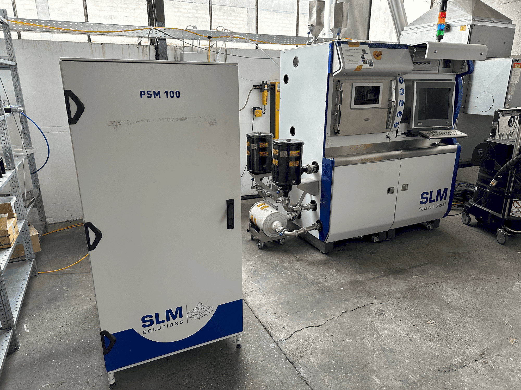 SLM 280 HL Mašinos vaizdas iš priekio