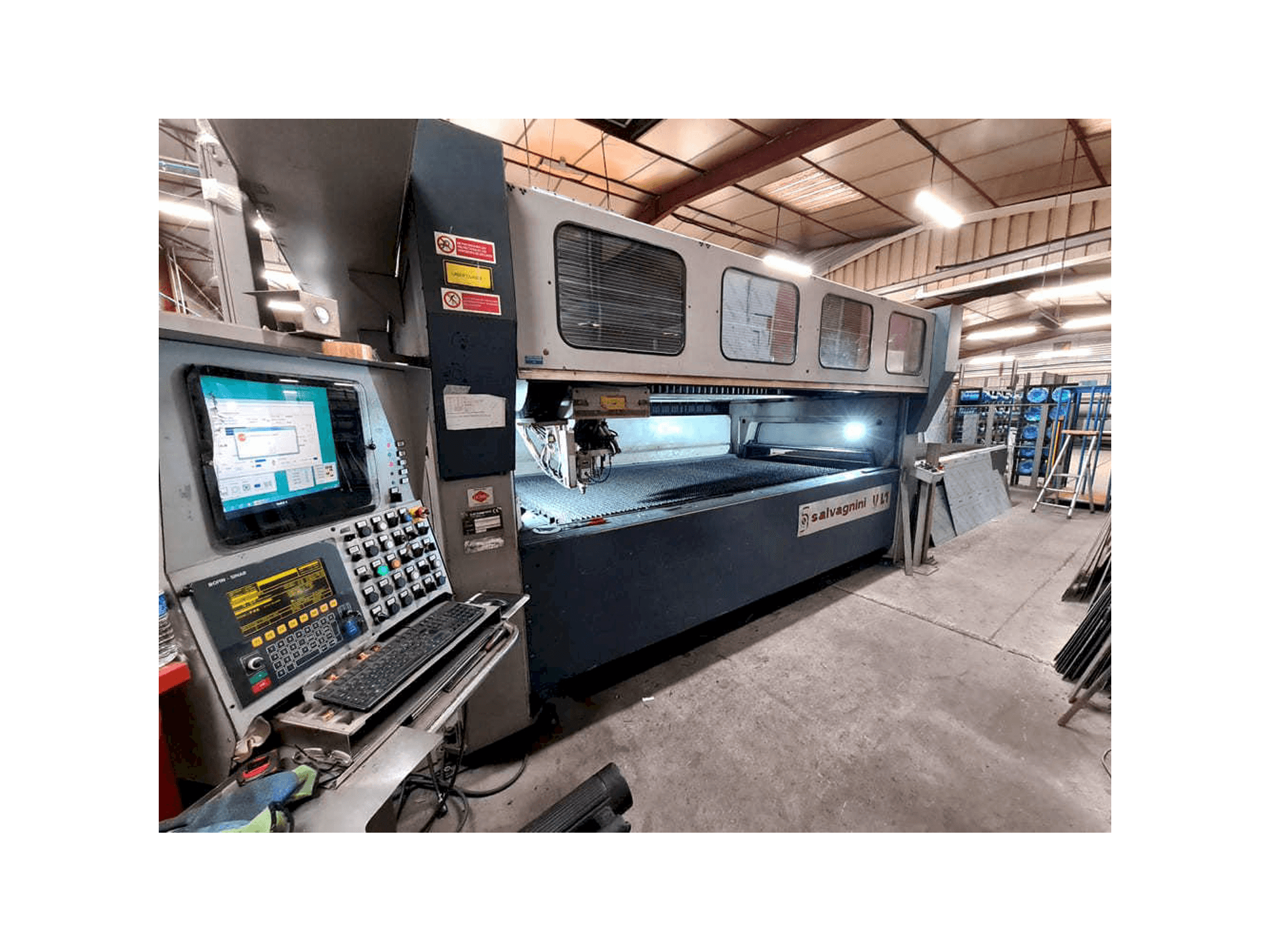 Salvagnini VL1 Mašinos vaizdas iš priekio