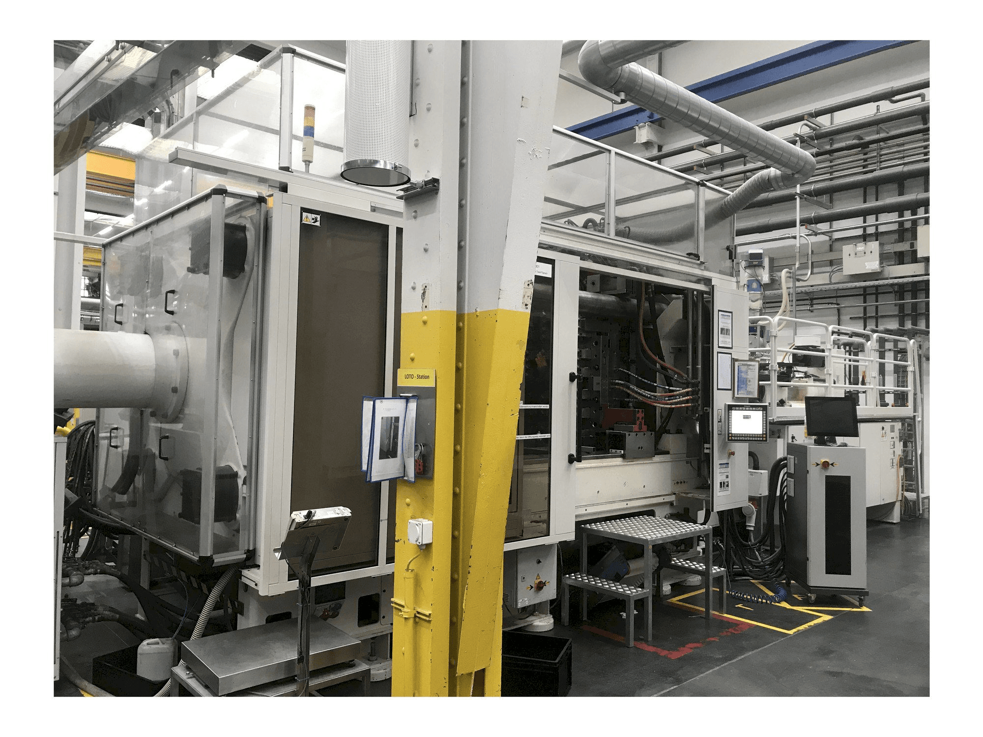 Husky H650 RS 80/65 Mašinos vaizdas iš priekio