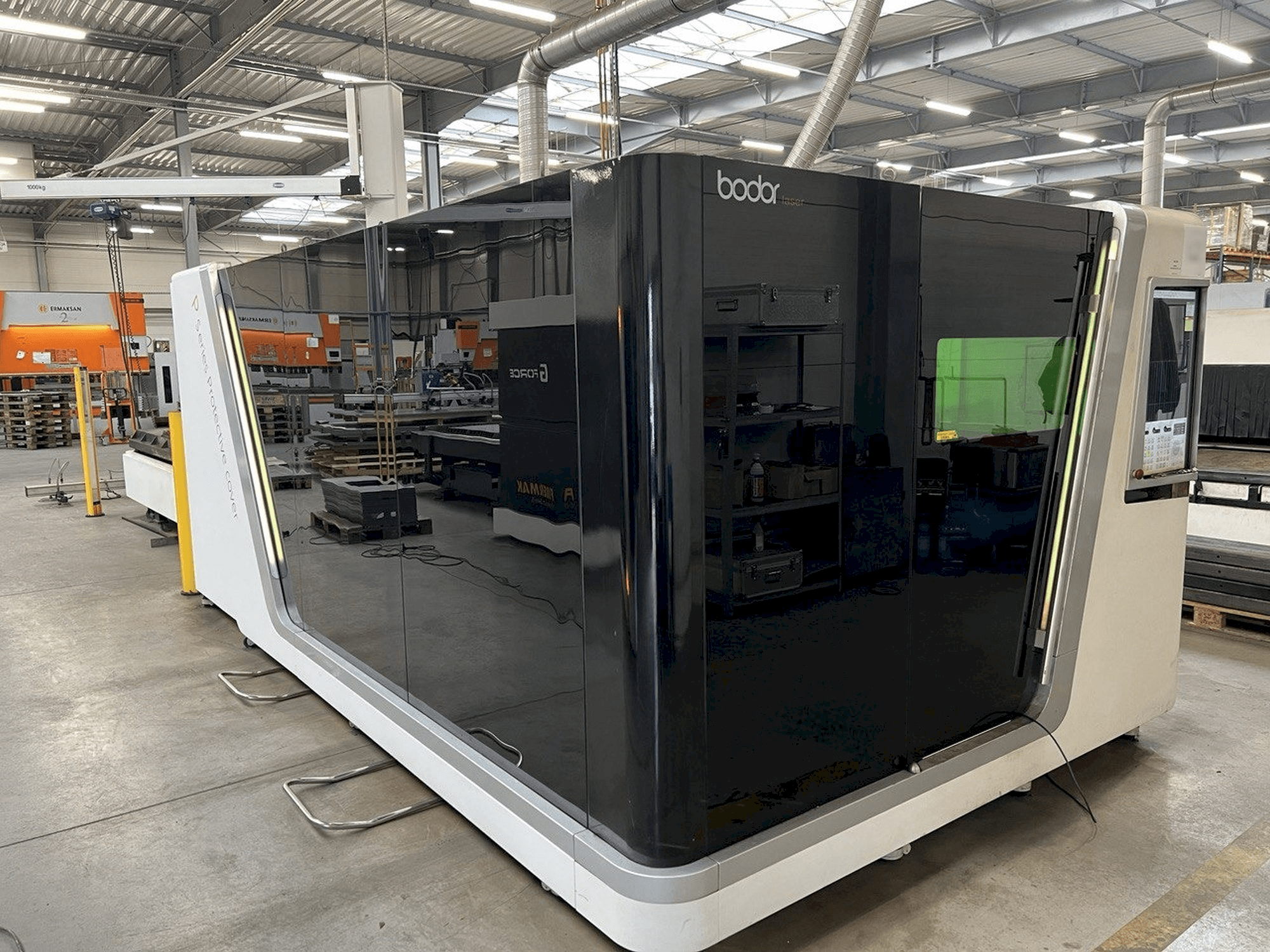 Bodor P3015 Mašinos vaizdas iš priekio