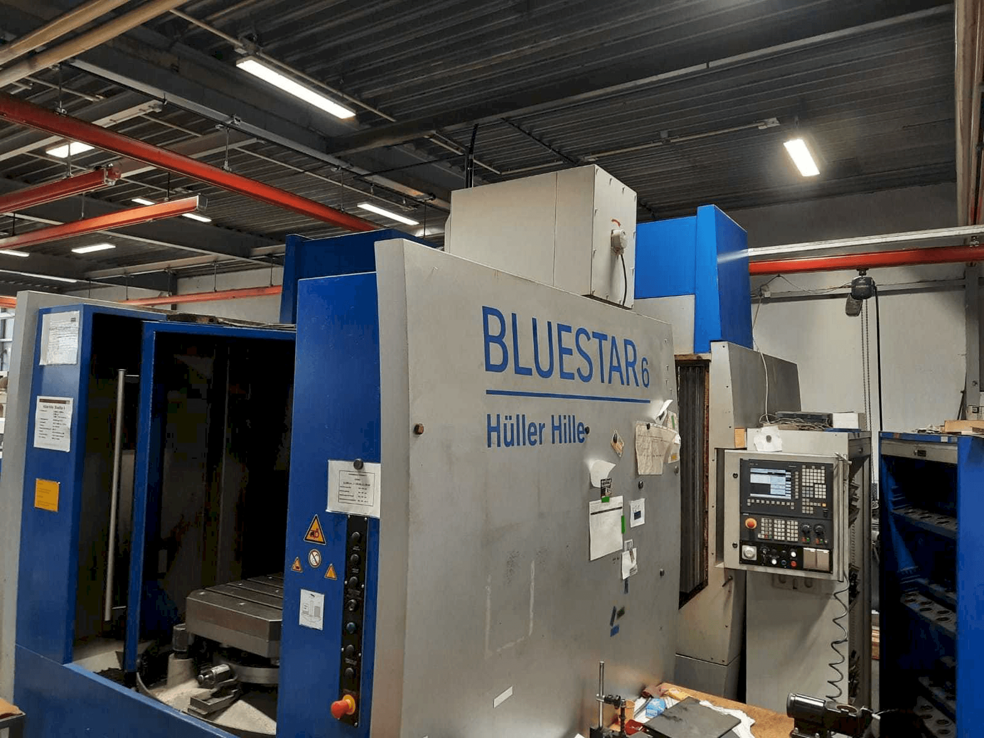 Hueller Hille Bluestar 6 Mašinos vaizdas iš priekio