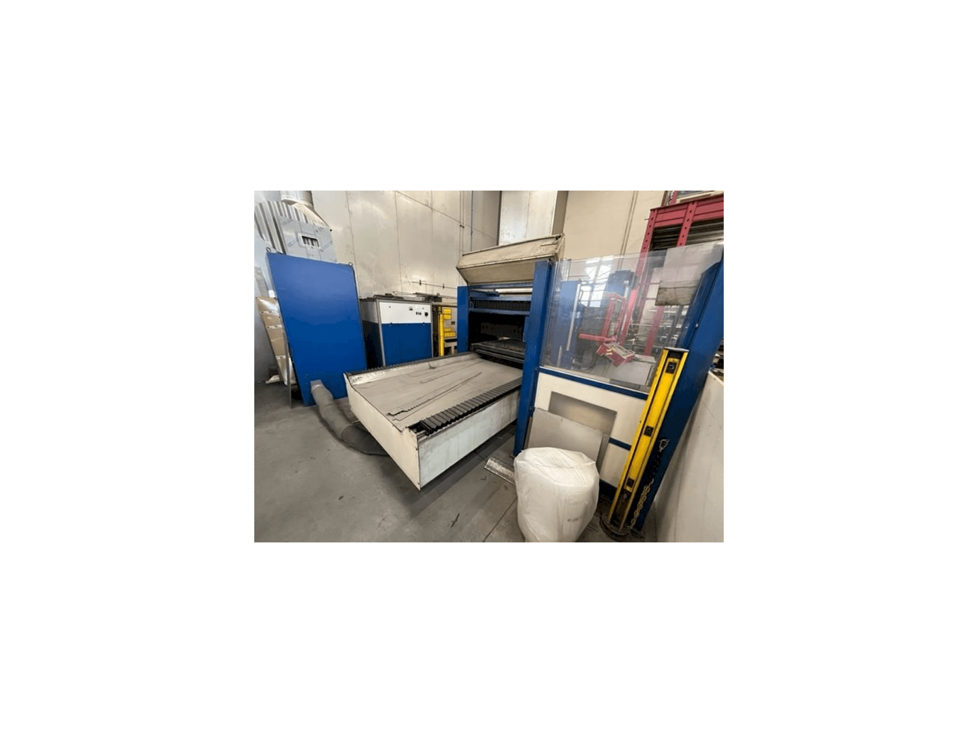 Messer Easylas Mašinos vaizdas iš priekio