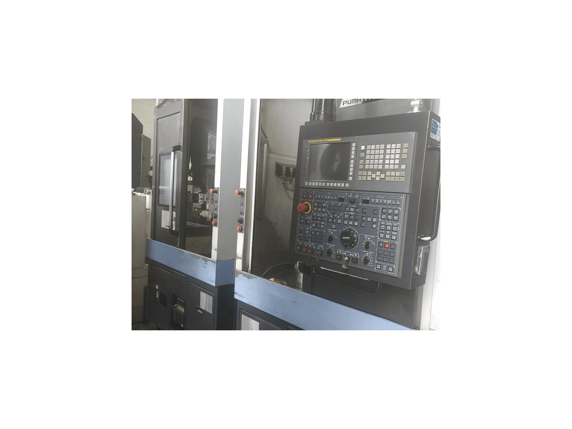 Doosan VT450 2SP Mašinos vaizdas iš priekio