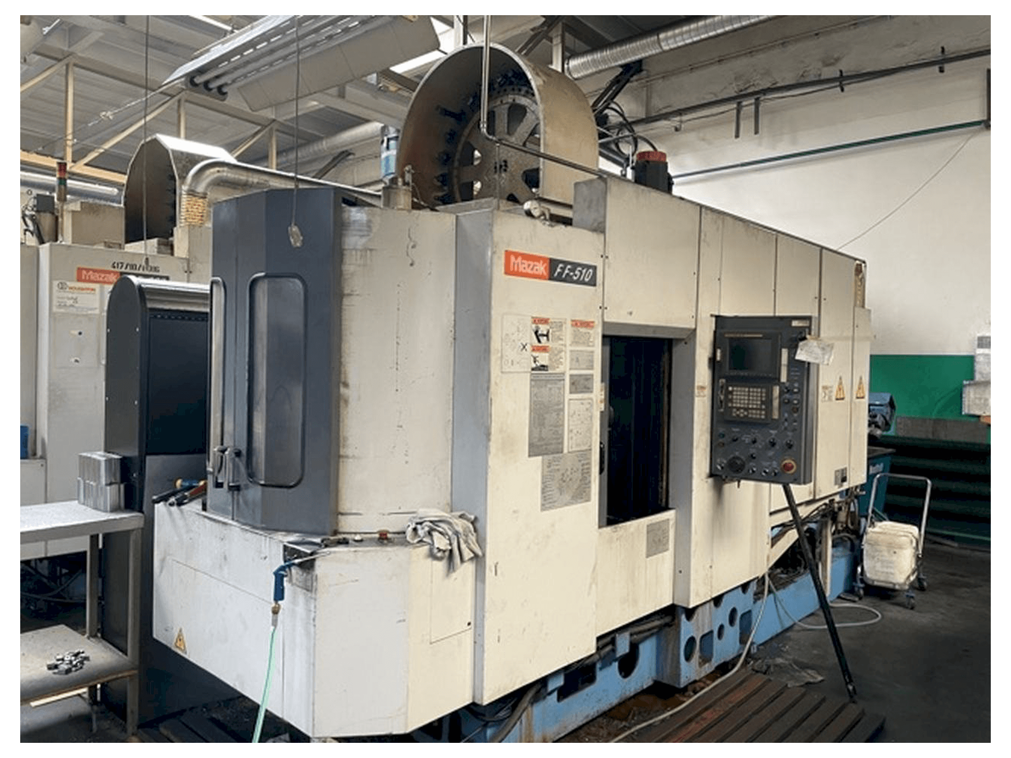 Mazak FF510 Mašinos vaizdas iš priekio