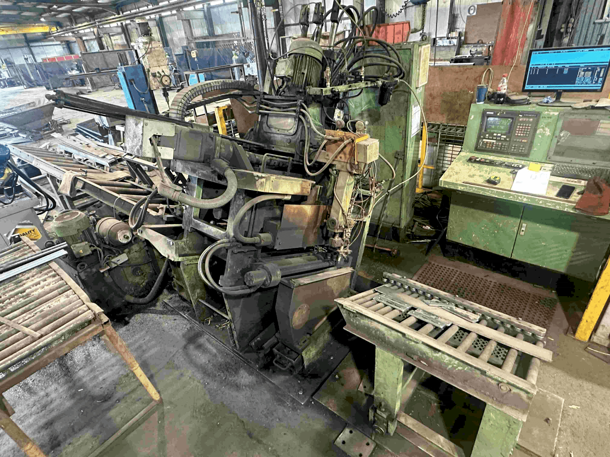 Peddinghaus FDB 600 Mašinos vaizdas iš priekio