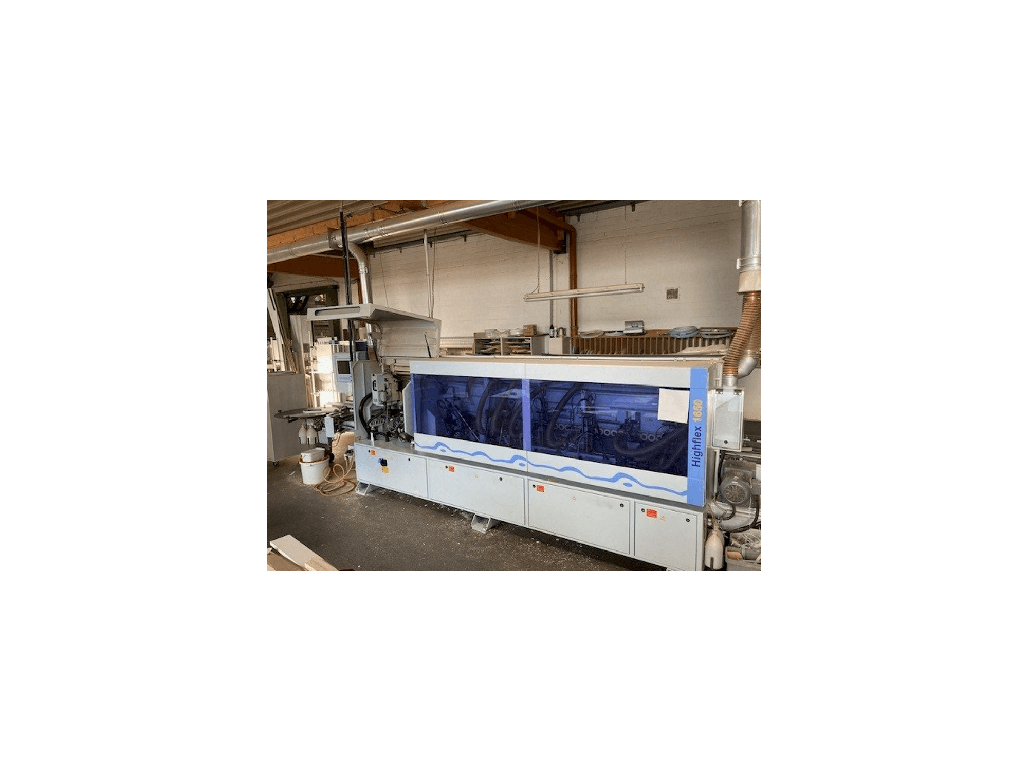 HOMAG Brandt KDF 650 Mašinos vaizdas iš priekio