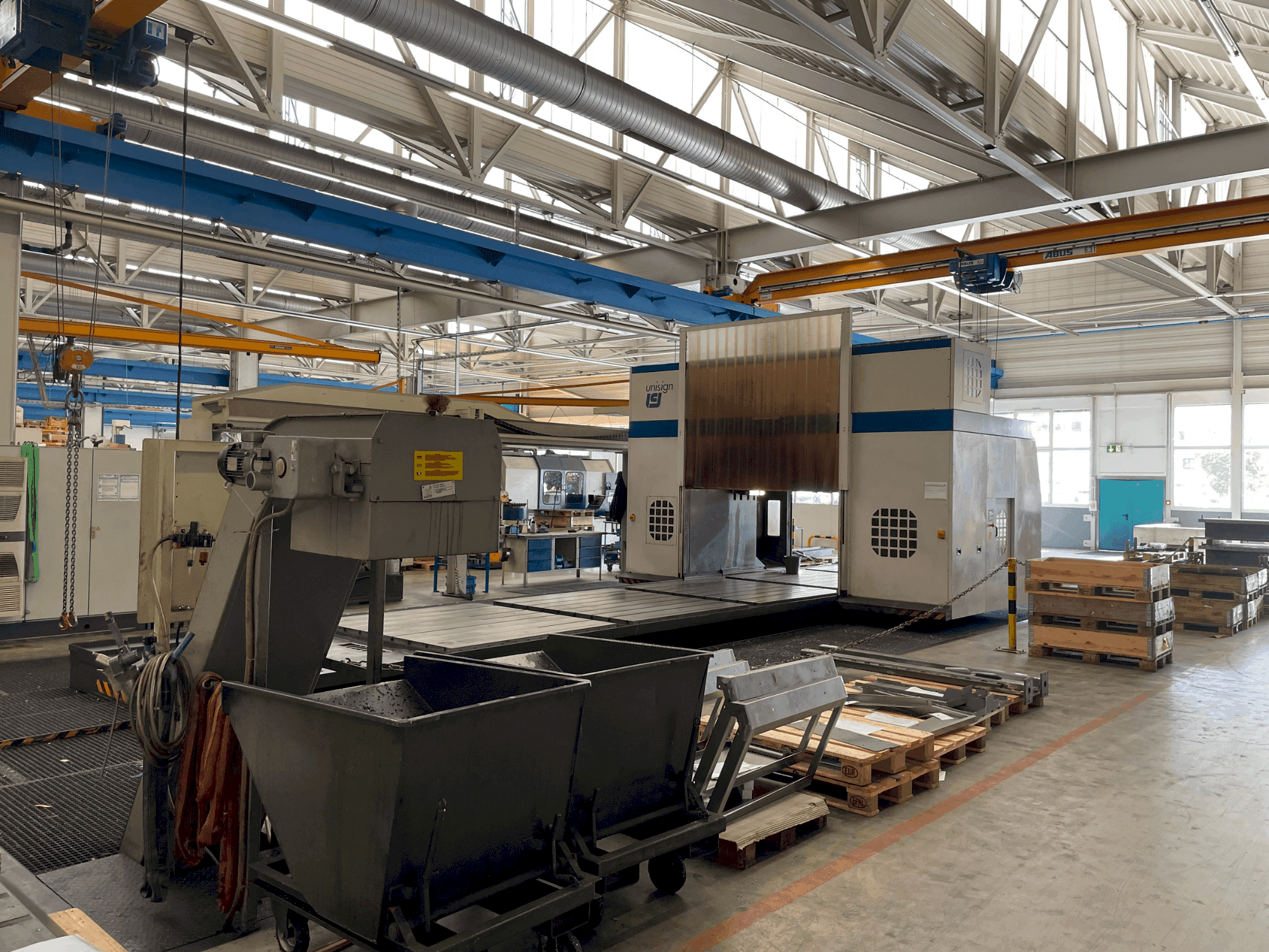 Unisign UNIPORT 6000 Mašinos vaizdas iš priekio