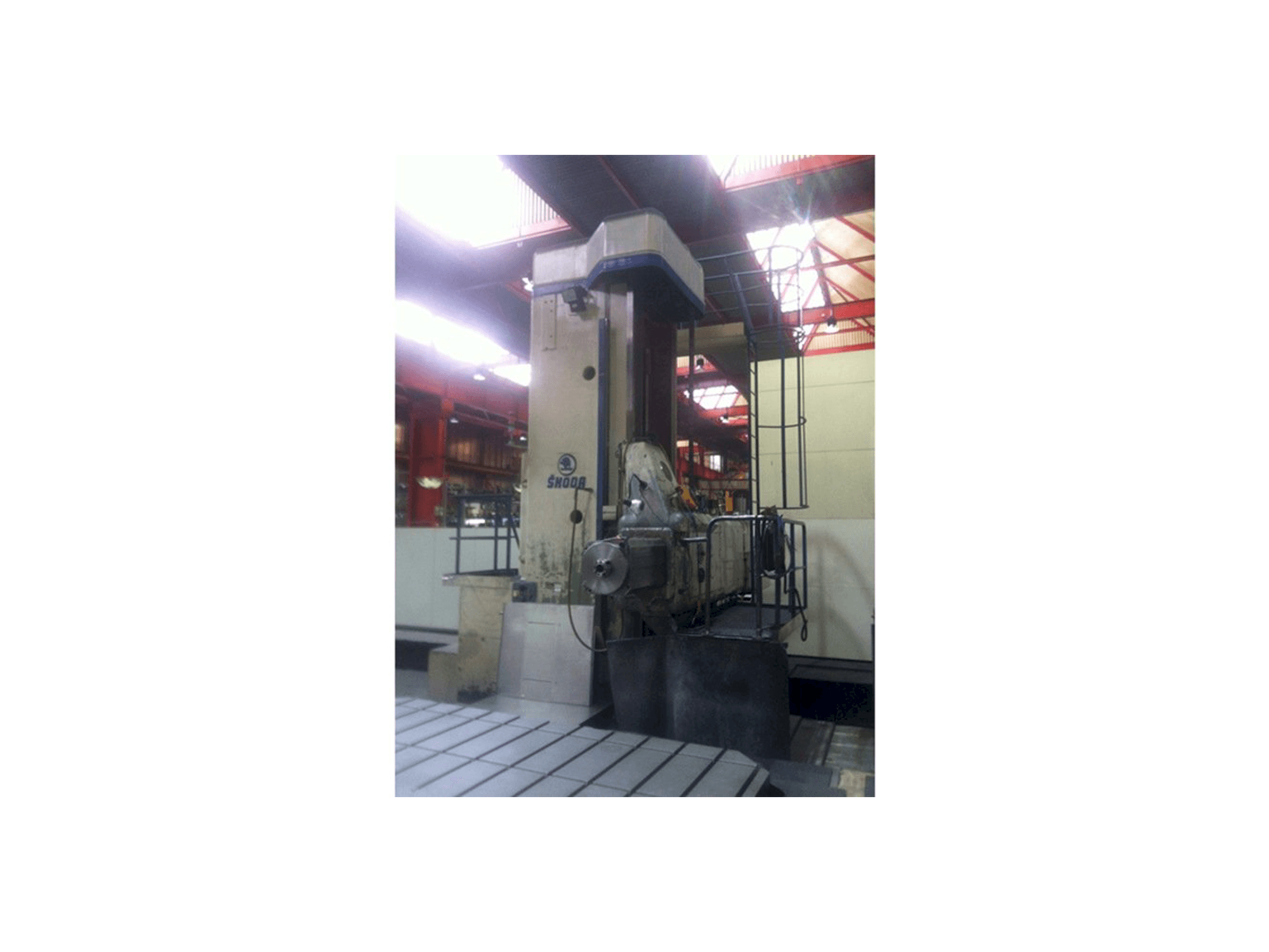 SKODA WD 160 B Mašinos vaizdas iš priekio