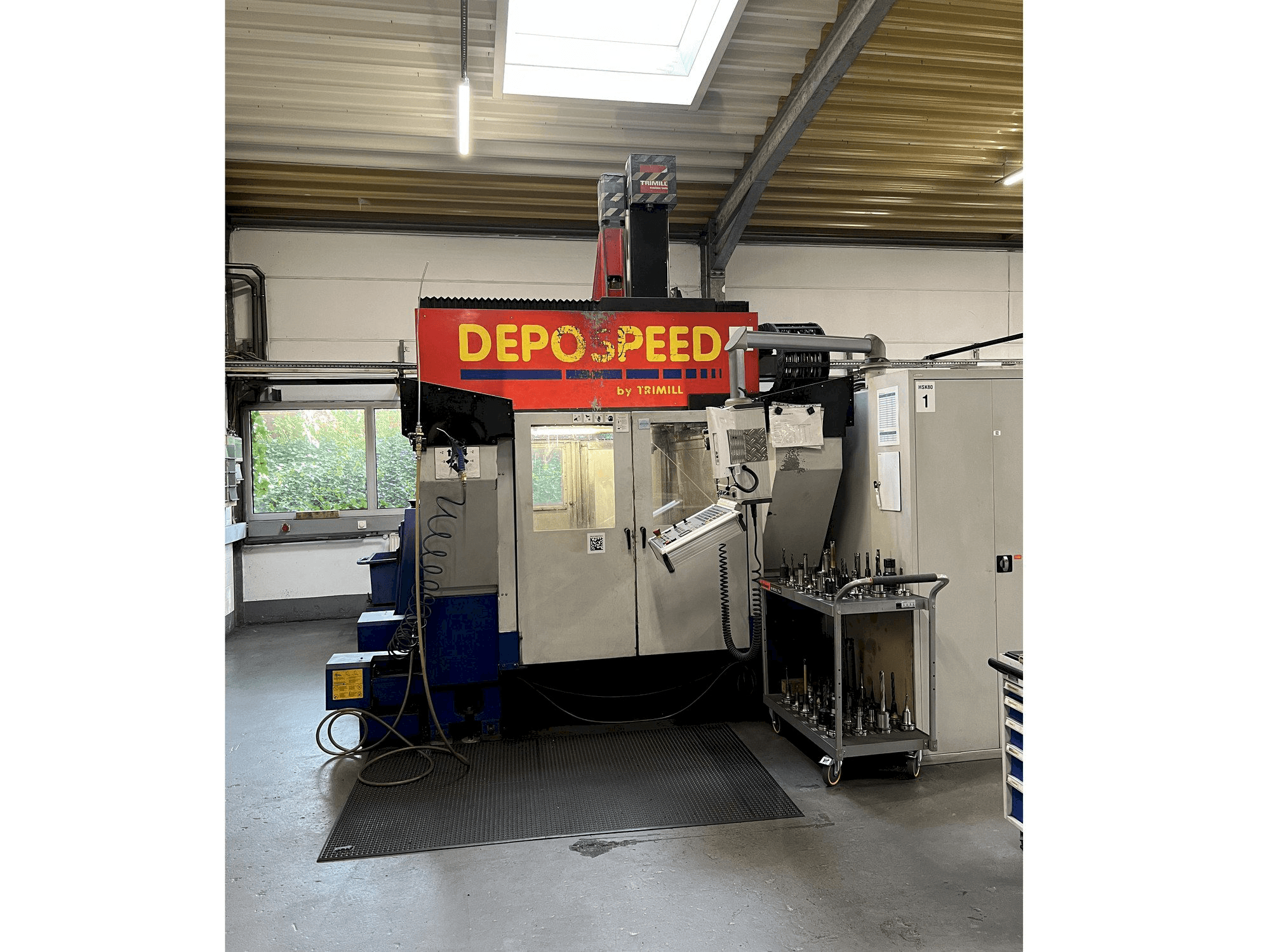 TRIMILL 1011 Depo Speed Mašinos vaizdas iš priekio
