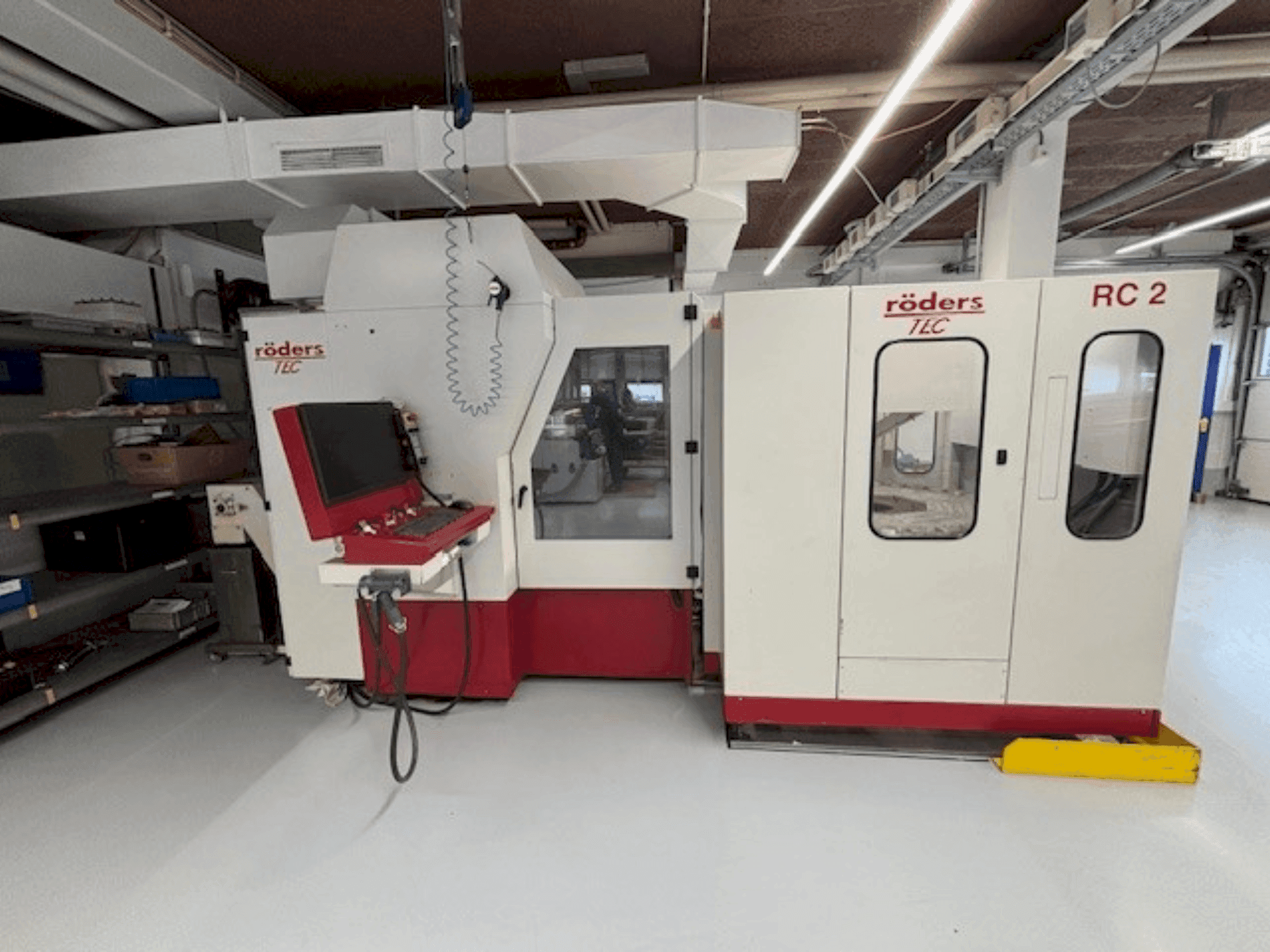 RÖDERS RPX 500 Mašinos vaizdas iš priekio