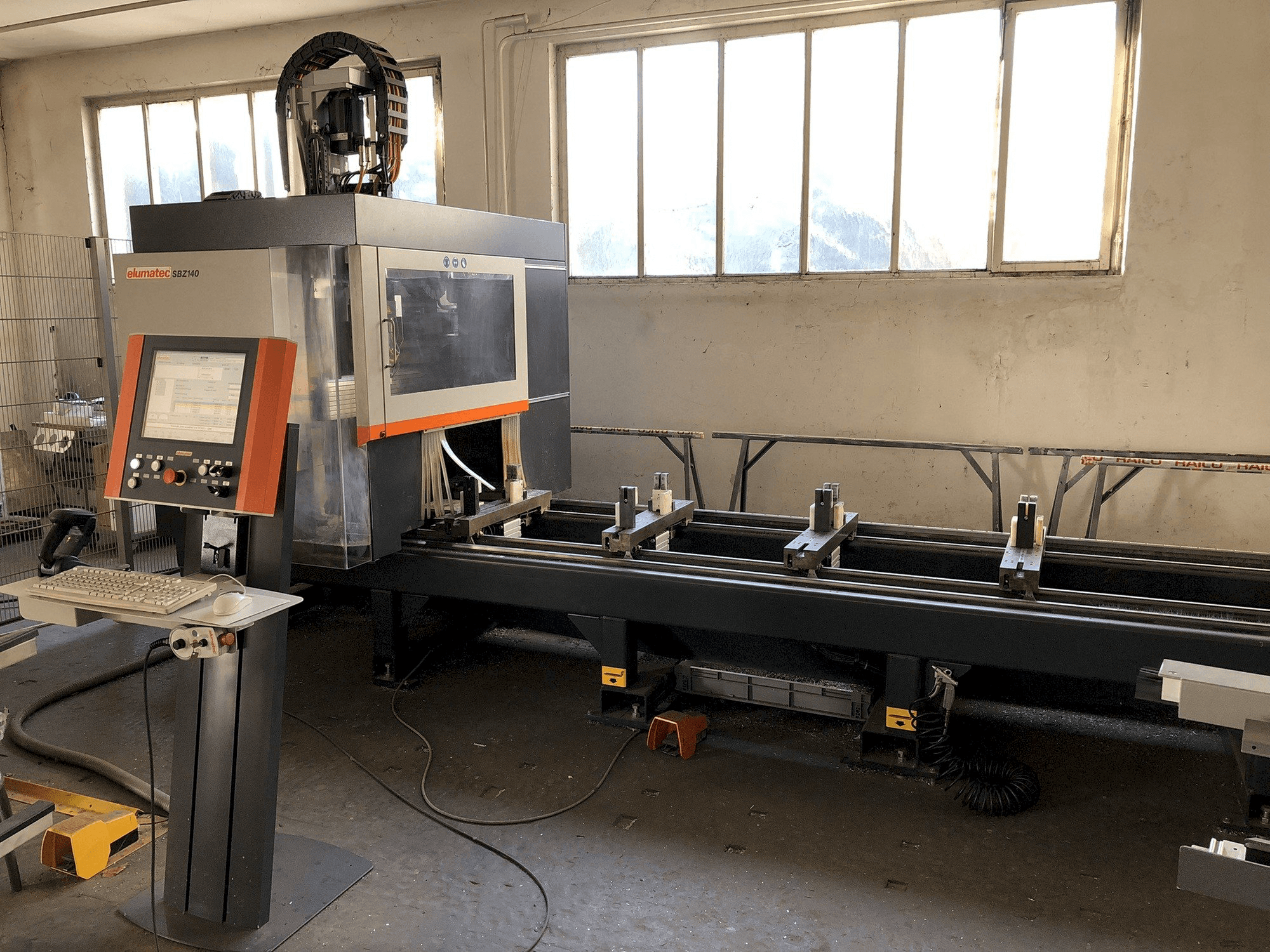 Elumatec SBZ 140/60 Mašinos vaizdas iš priekio