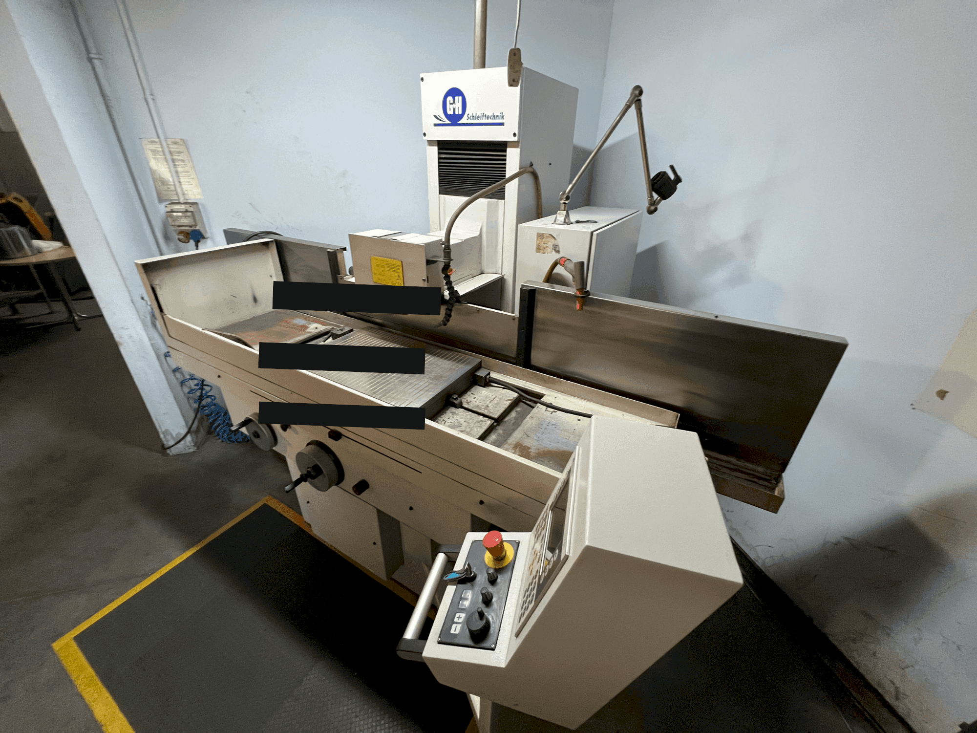 GEIBEL & HOTZ FS 60 AC Mašinos vaizdas iš priekio