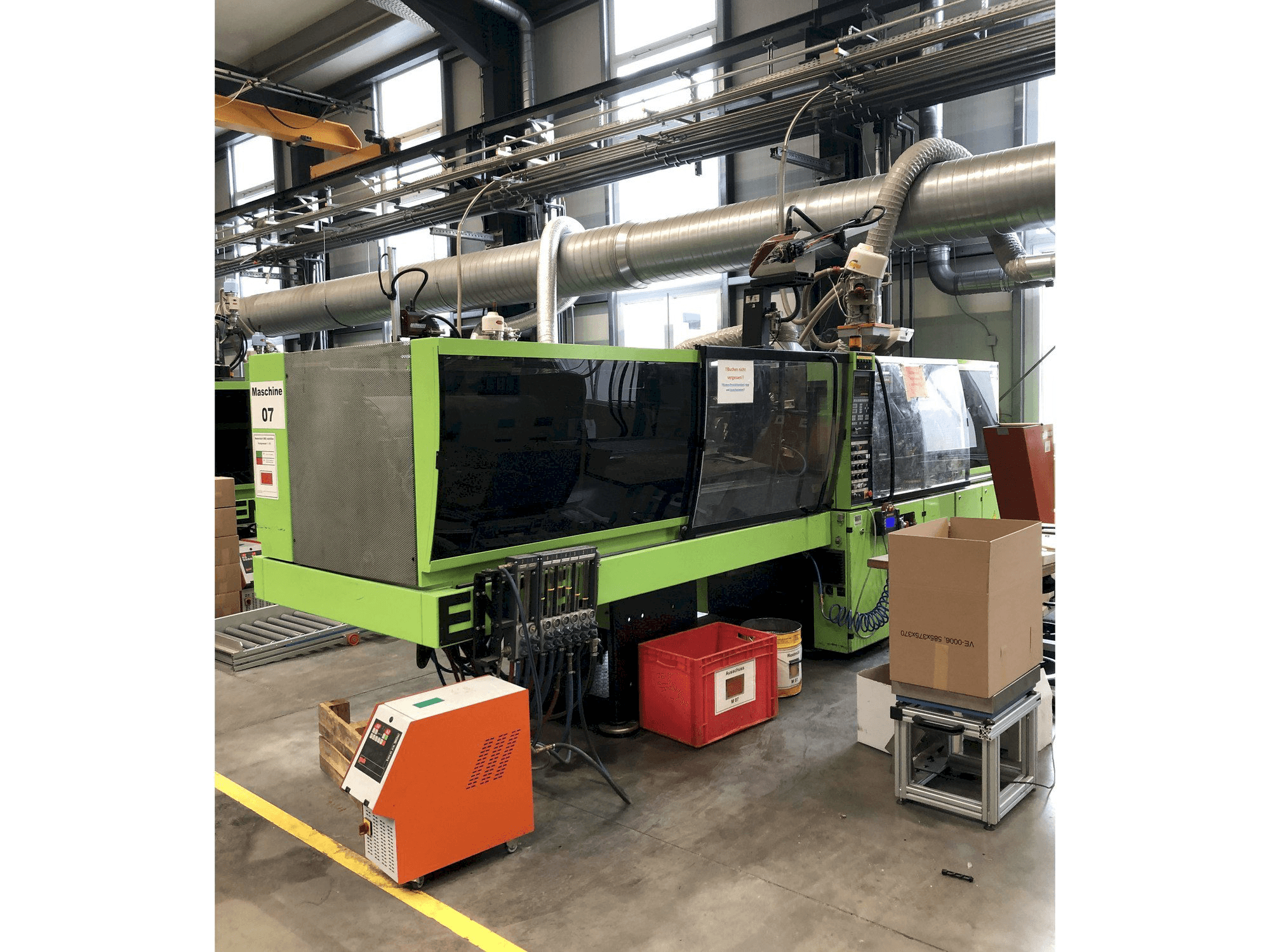 Engel ES 1050 / 150 HL Mašinos vaizdas iš priekio