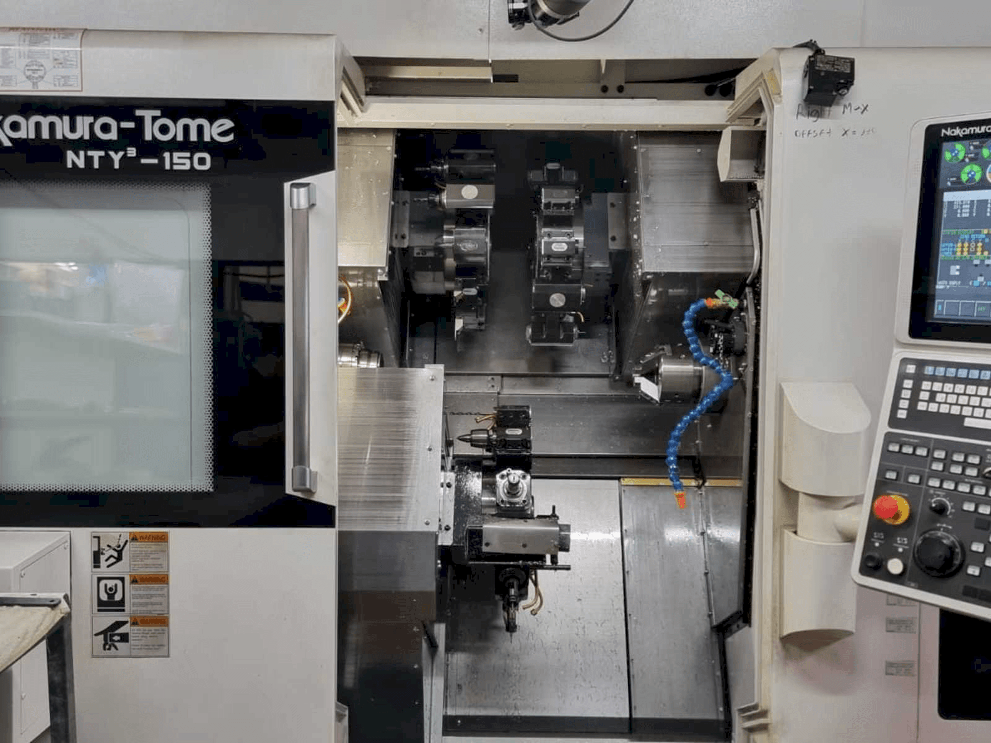 NAKAMURA-TOME NTY3-150 Mašinos vaizdas iš priekio