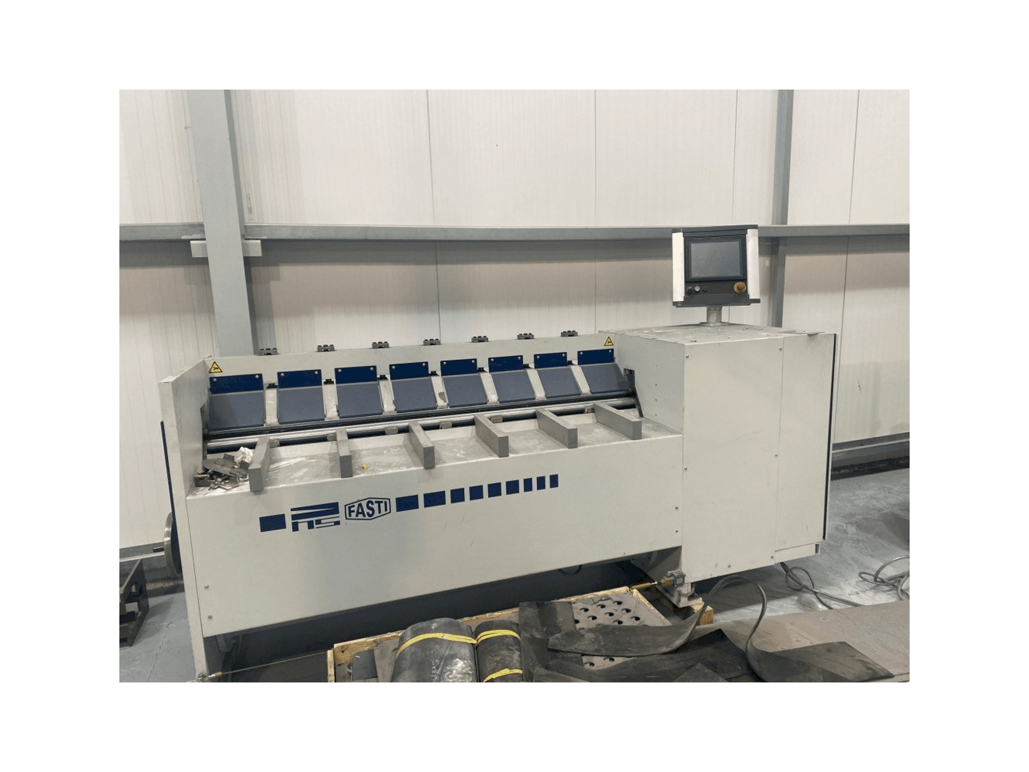 Schröder Fasti Model 145 Mašinos vaizdas iš priekio